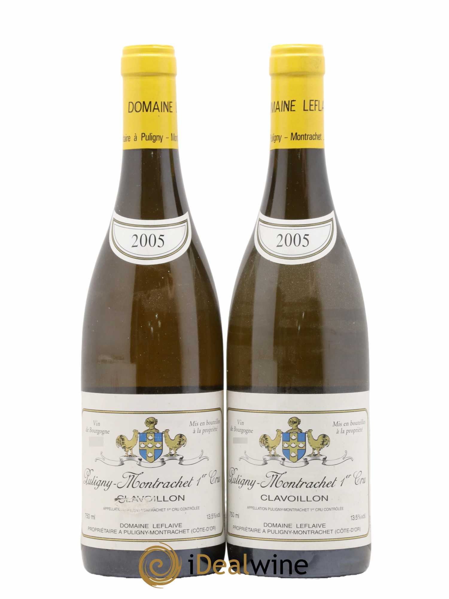 Puligny-Montrachet 1er Cru Clavoillon Leflaive (Domaine) 2005 - Lot de 2 bouteilles - 0