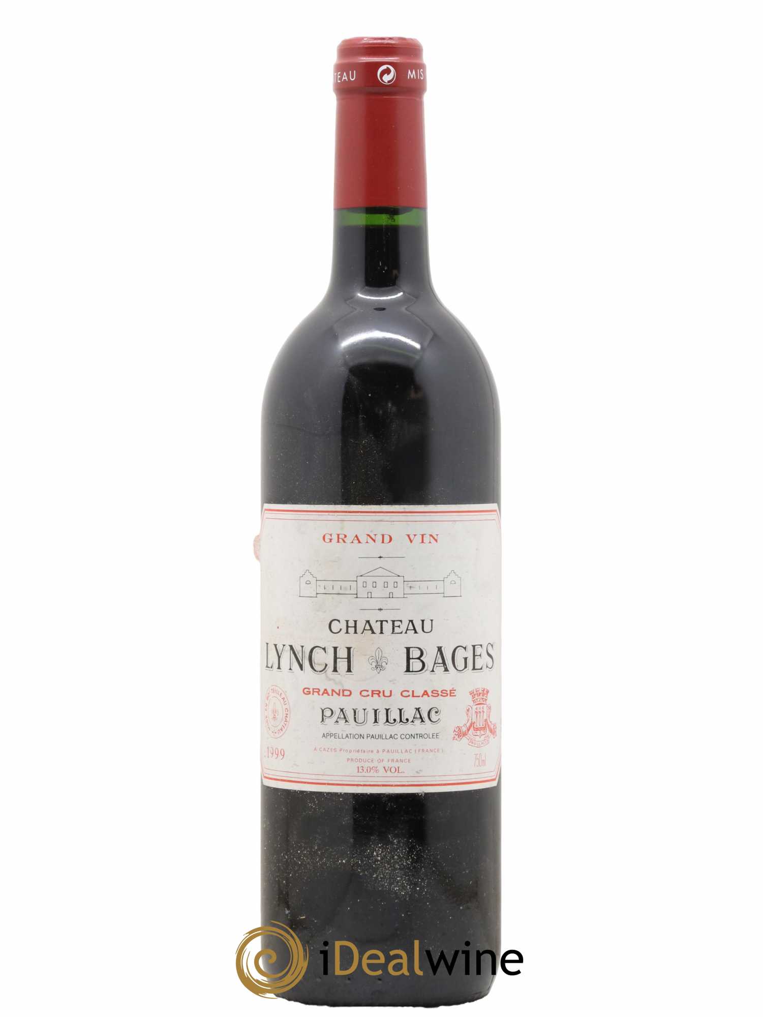 Château Lynch Bages 5ème Grand Cru Classé 1999 - Lot de 1 bouteille - 0