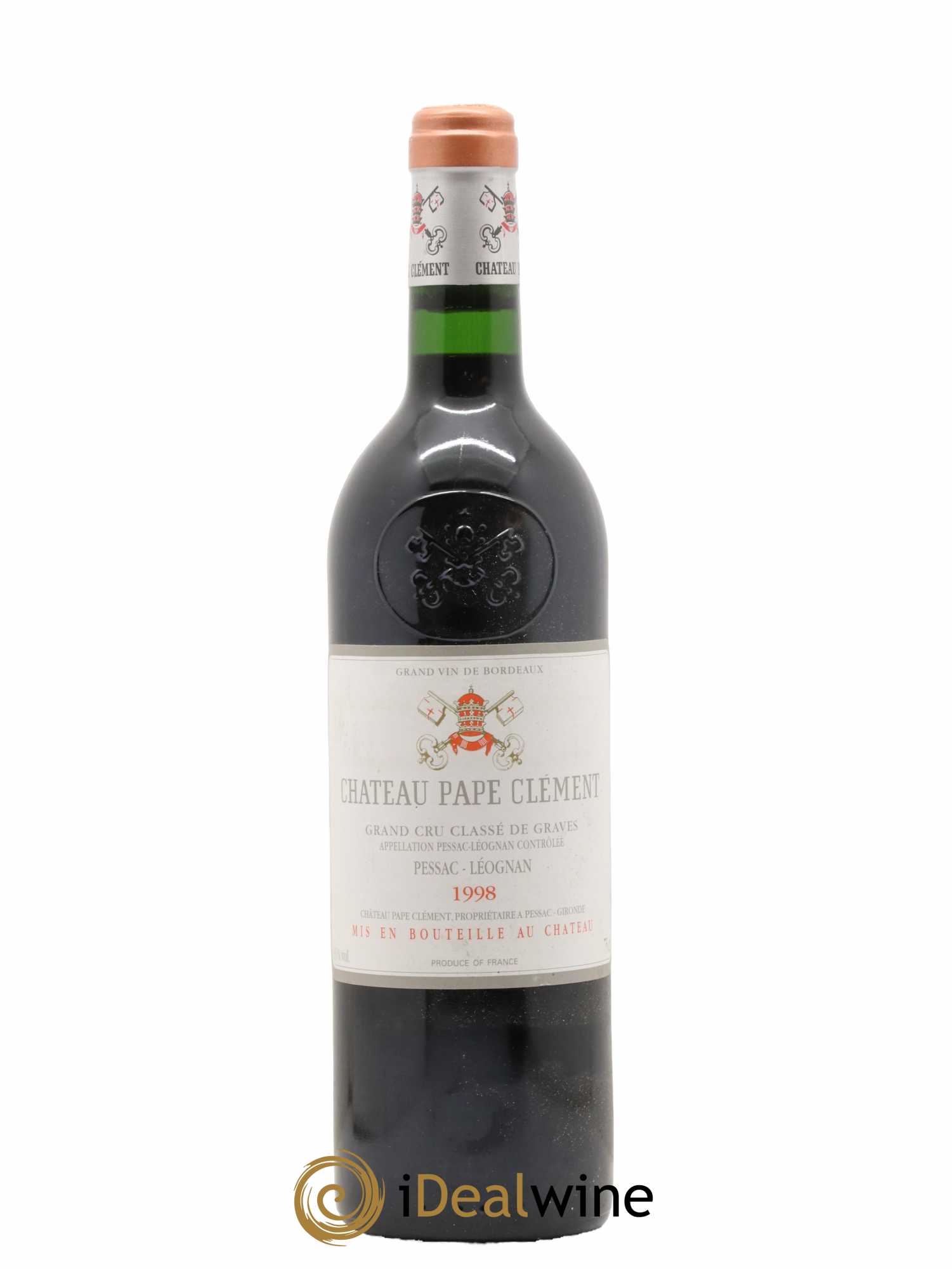 Château Pape Clément Cru Classé de Graves 1998 - Lot de 1 bouteille - 0