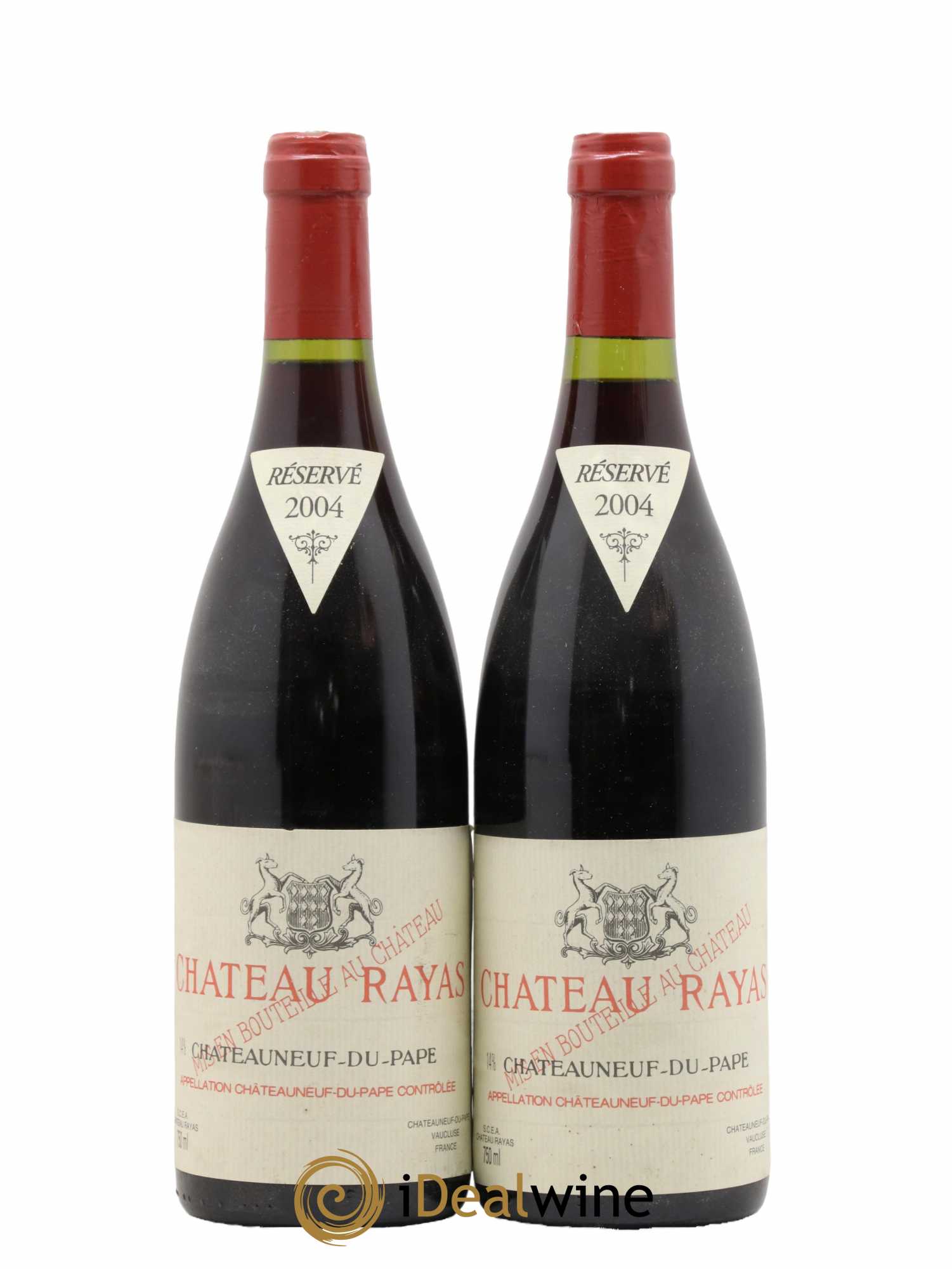 Châteauneuf-du-Pape Château Rayas Emmanuel Reynaud 2004 - Posten von 2 Flaschen - 0