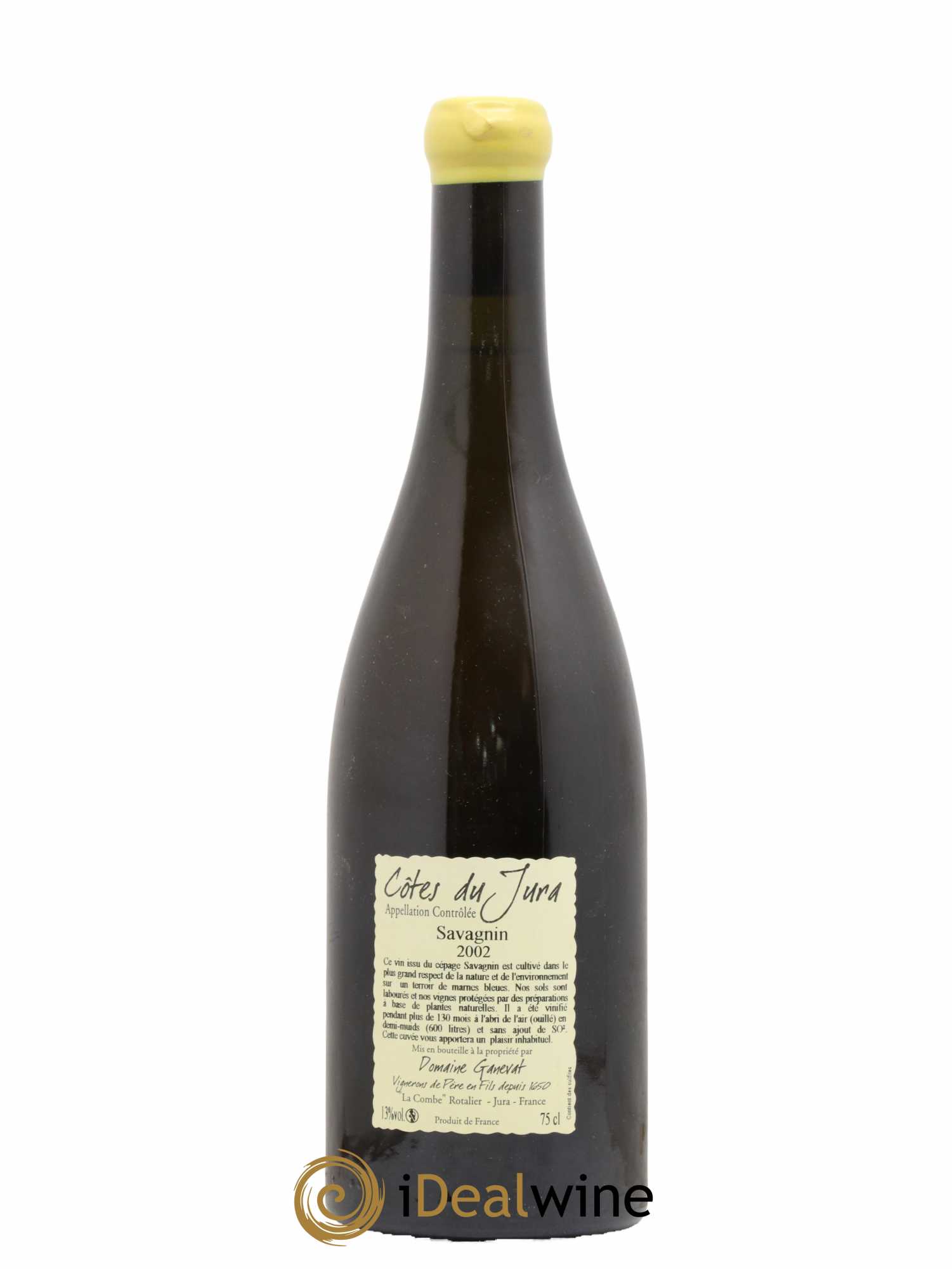 Côtes du Jura Les Vignes de mon Père Jean-François Ganevat (Domaine) 2002 - Lot de 1 bouteille - 1