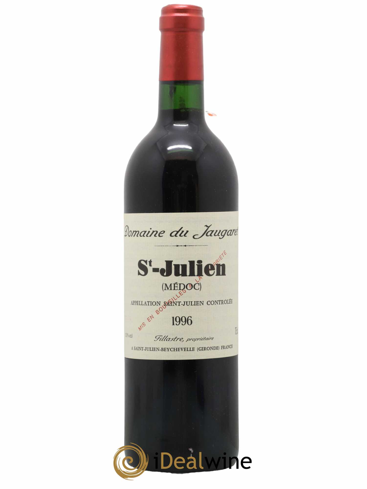 Domaine du Jaugaret 1996 - Lot de 1 bouteille - 0