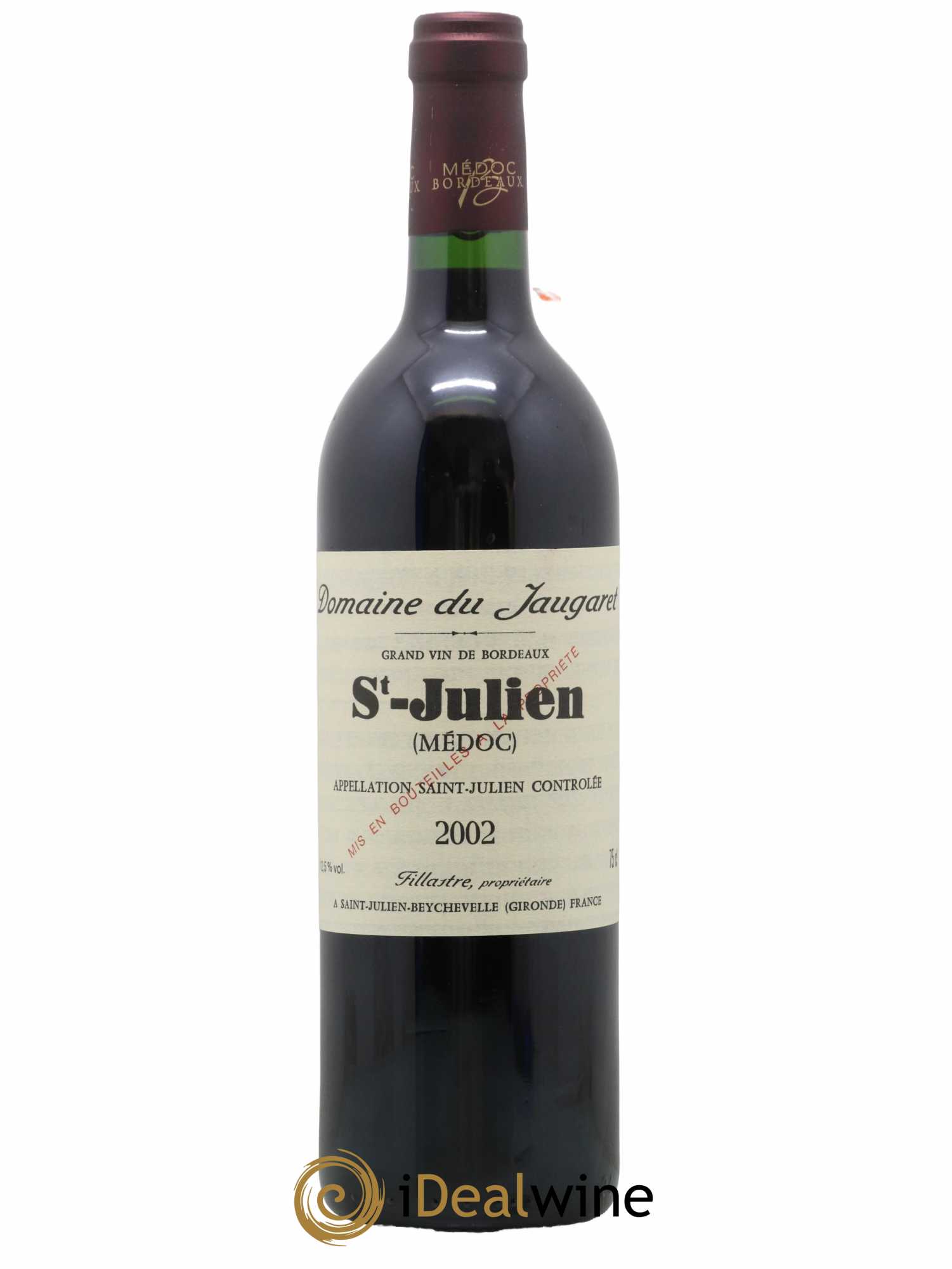Domaine du Jaugaret 2002 - Lot de 1 bouteille - 0