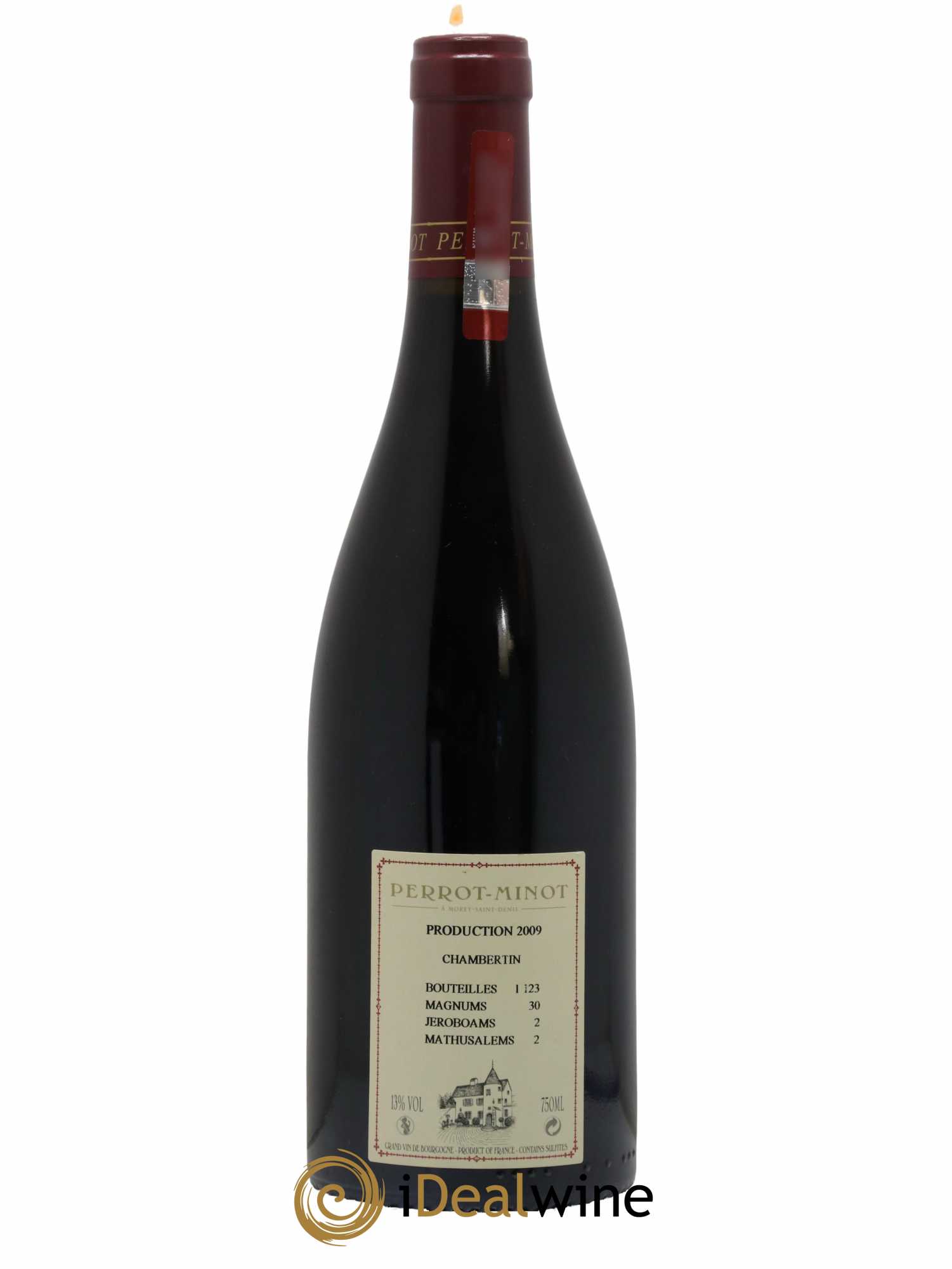 Chambertin Grand Cru Vieilles vignes Perrot-Minot 2009 - Lot de 1 bouteille - 1