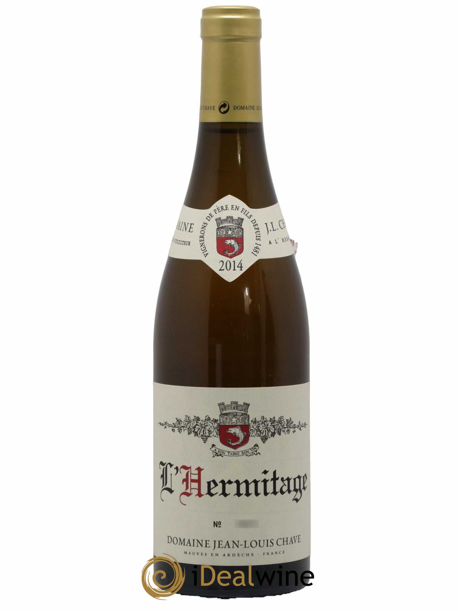 Hermitage Jean-Louis Chave 2014 - Lot de 1 bouteille - 0