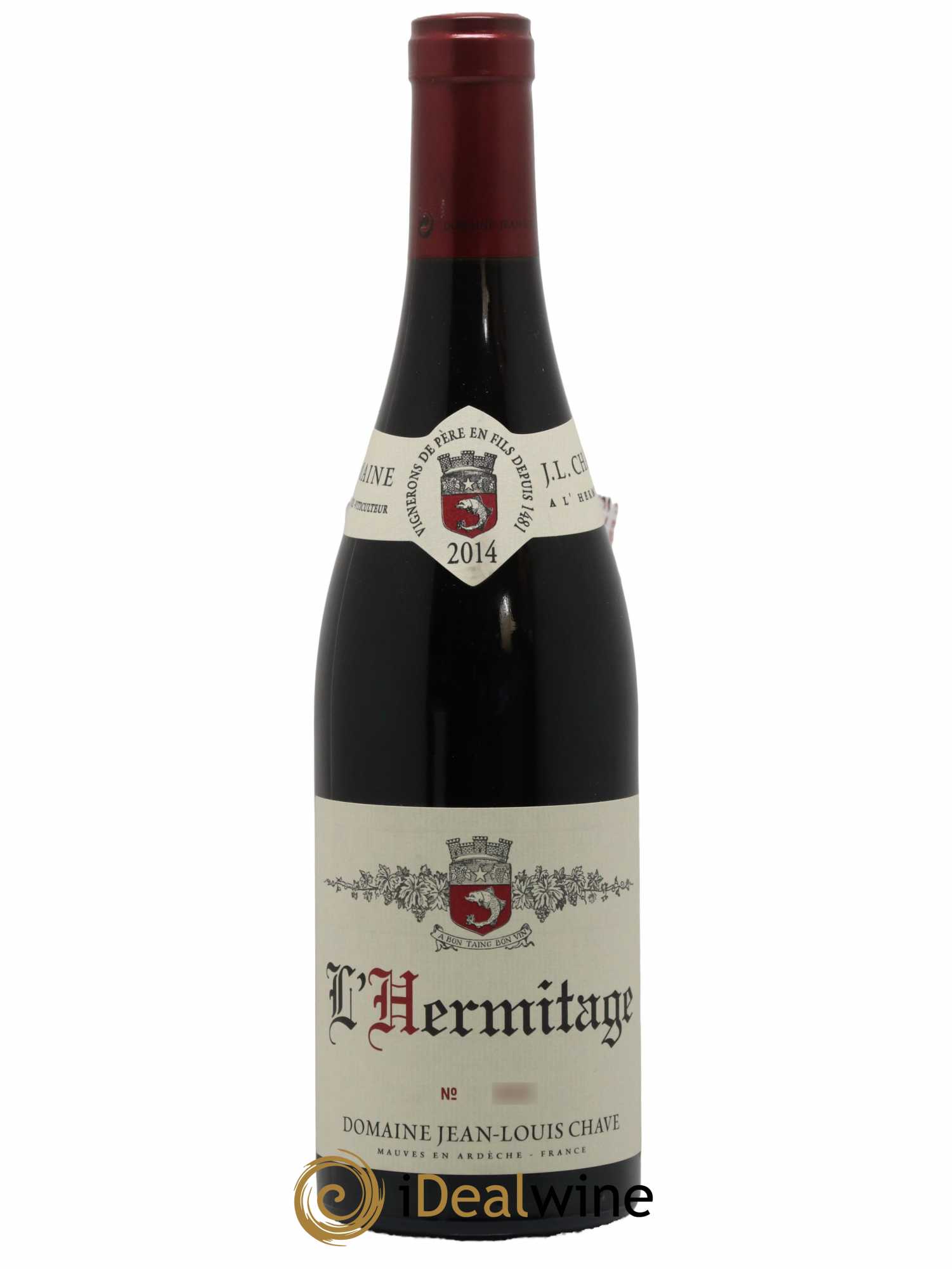 Hermitage Jean-Louis Chave 2014 - Lot de 1 bouteille - 0