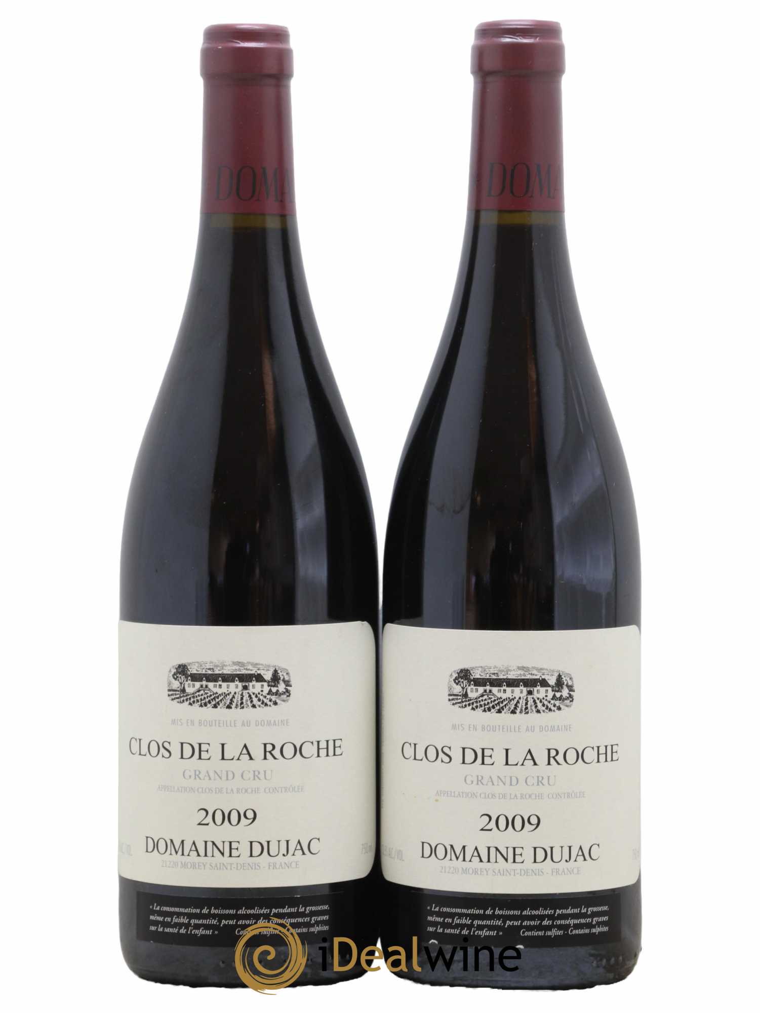 Clos de la Roche Grand Cru Dujac (Domaine) 2009 - Lot de 2 bouteilles - 0