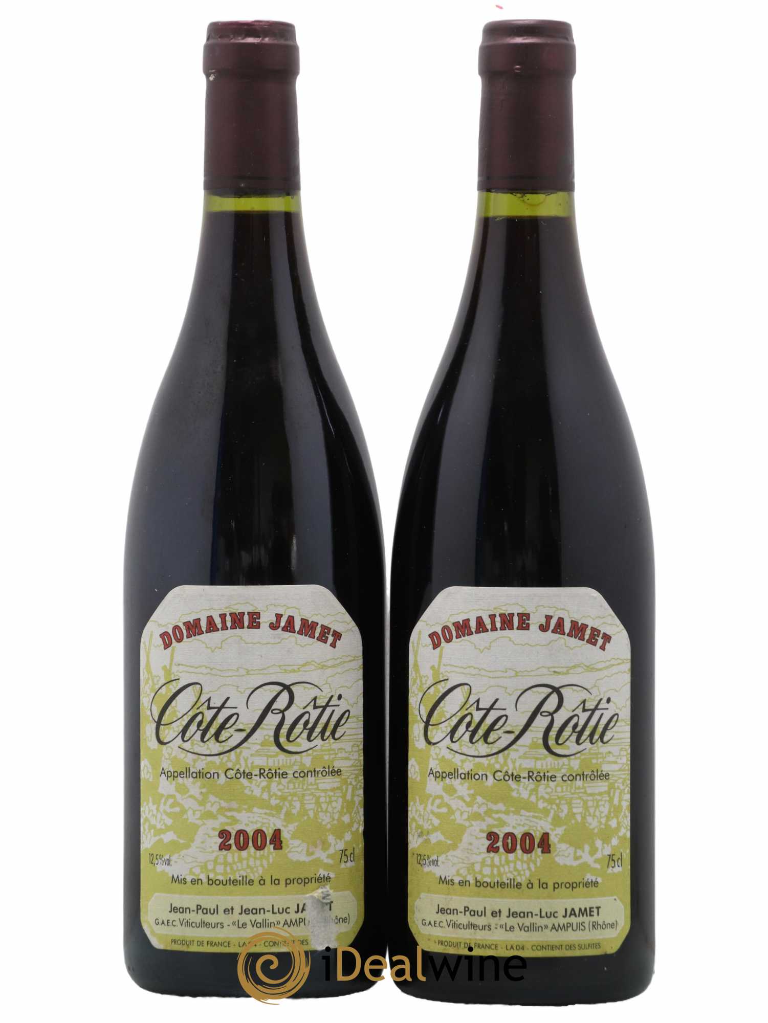 Côte-Rôtie Jamet (Domaine) 2004 - Lot de 2 bouteilles - 0