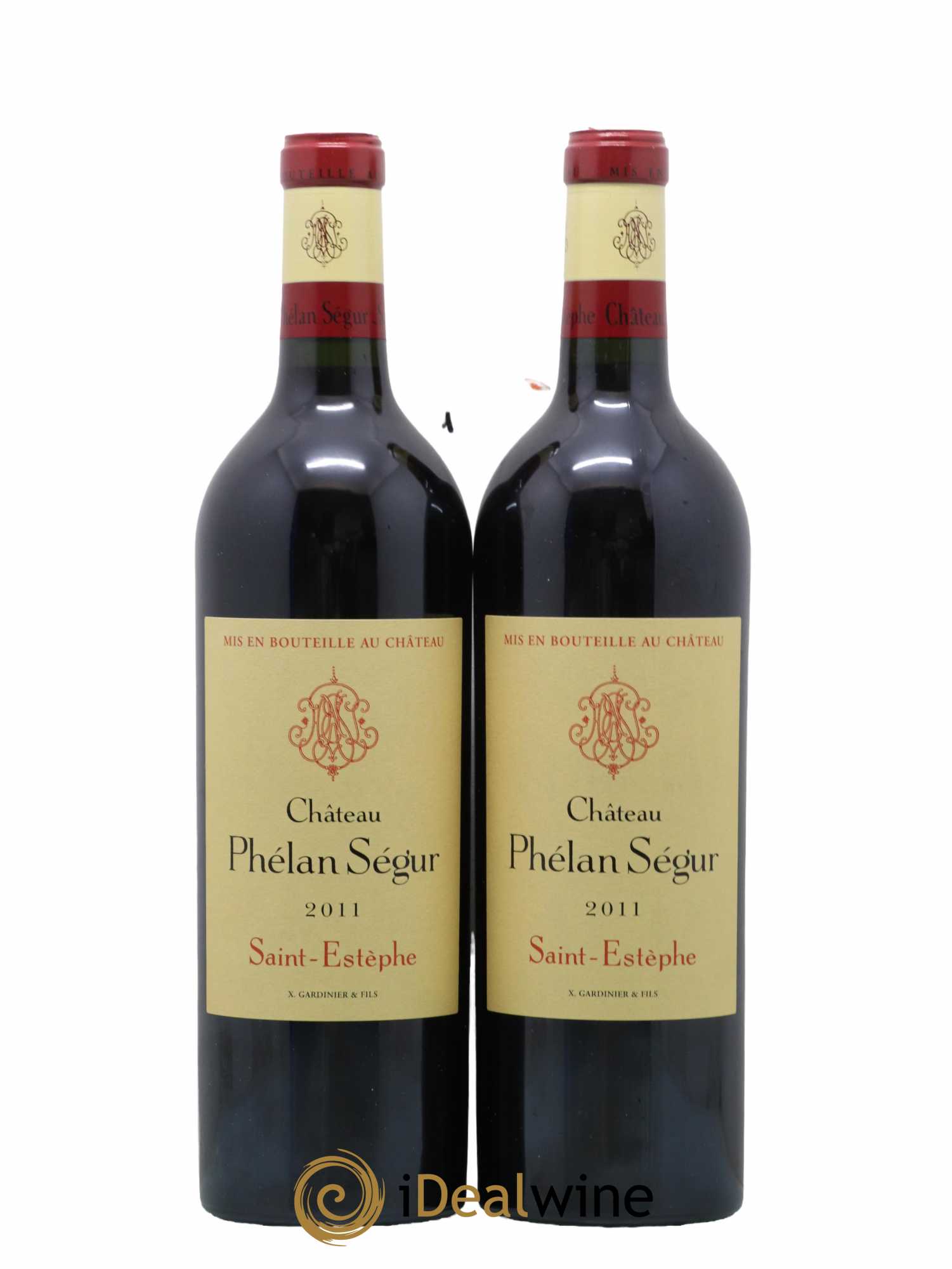 Château Phélan Ségur 2011 - Lot de 2 bouteilles - 0