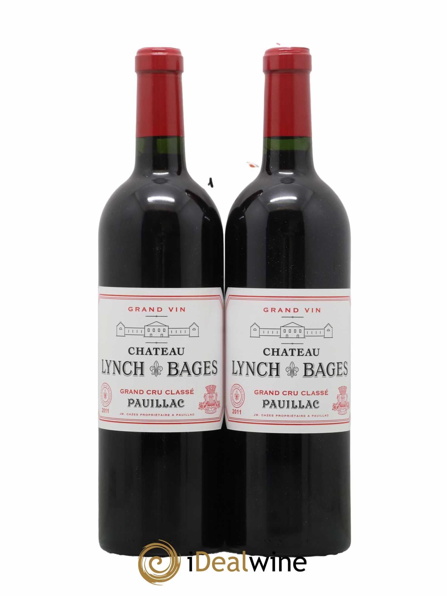 Château Lynch Bages 5ème Grand Cru Classé 2011 - Lot de 2 bouteilles - 0