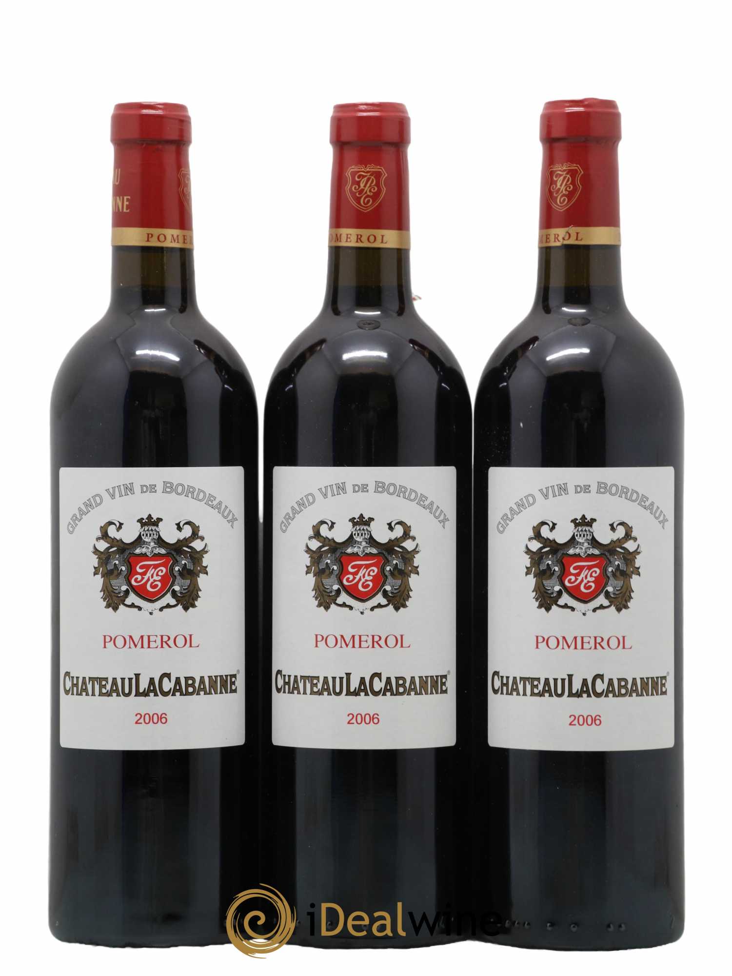 Château la Cabanne 2006 - Lot de 3 bouteilles - 0