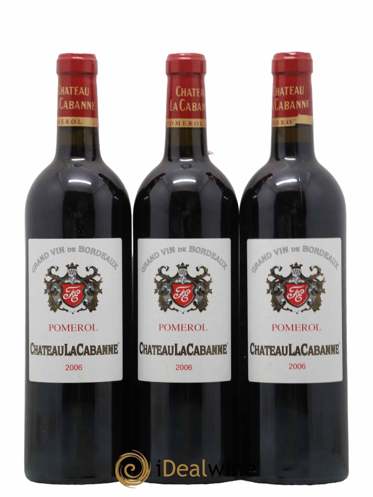 Château la Cabanne 2006 - Lot de 3 bouteilles - 0