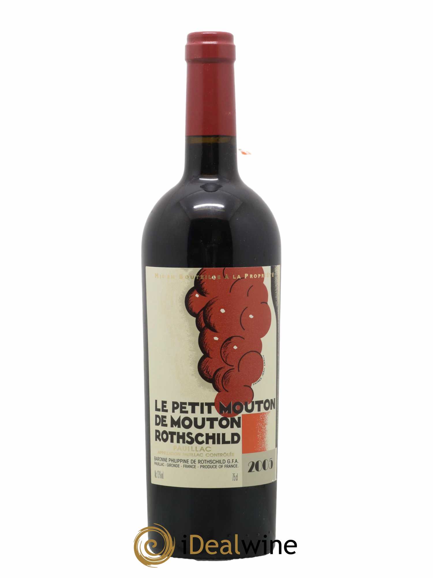 Petit Mouton Second Vin 2005 - Lot of 1 bottle - 0