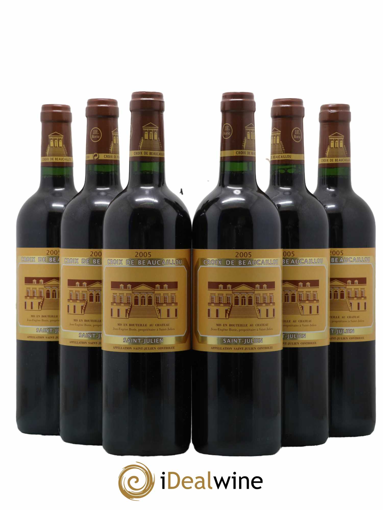 La Croix de Beaucaillou Second Vin 2005 - Lot de 6 bouteilles - 0