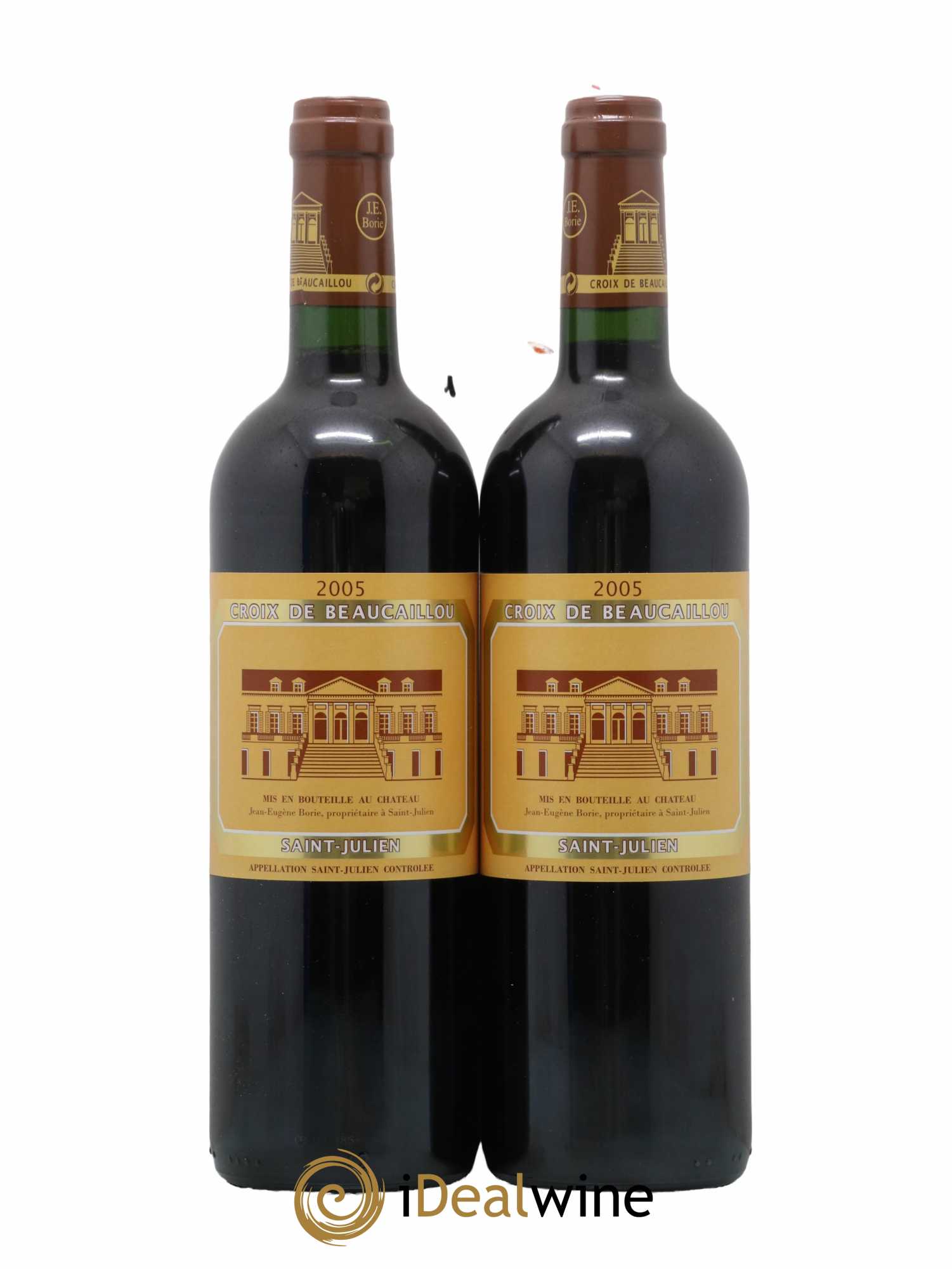 La Croix de Beaucaillou Second Vin 2005 - Lot de 2 bouteilles - 0