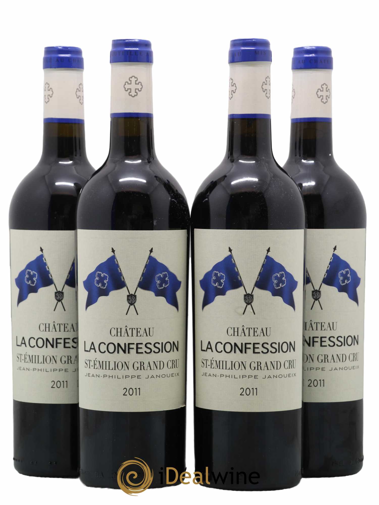 Château La Confession 2011 - Lot de 4 bouteilles - 0