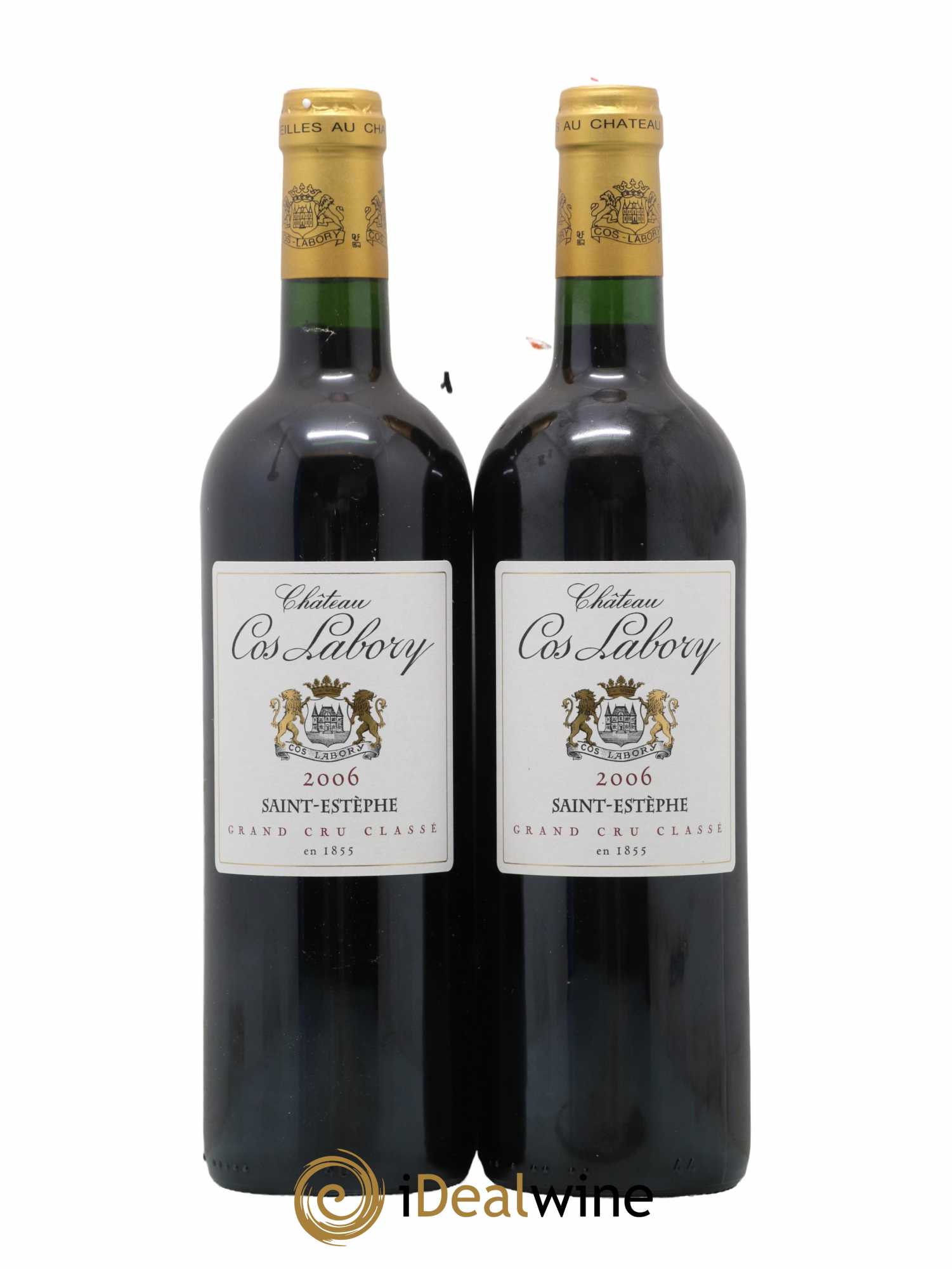 Château Cos Labory 5ème Grand Cru Classé 2006 - Lot de 2 bouteilles - 0