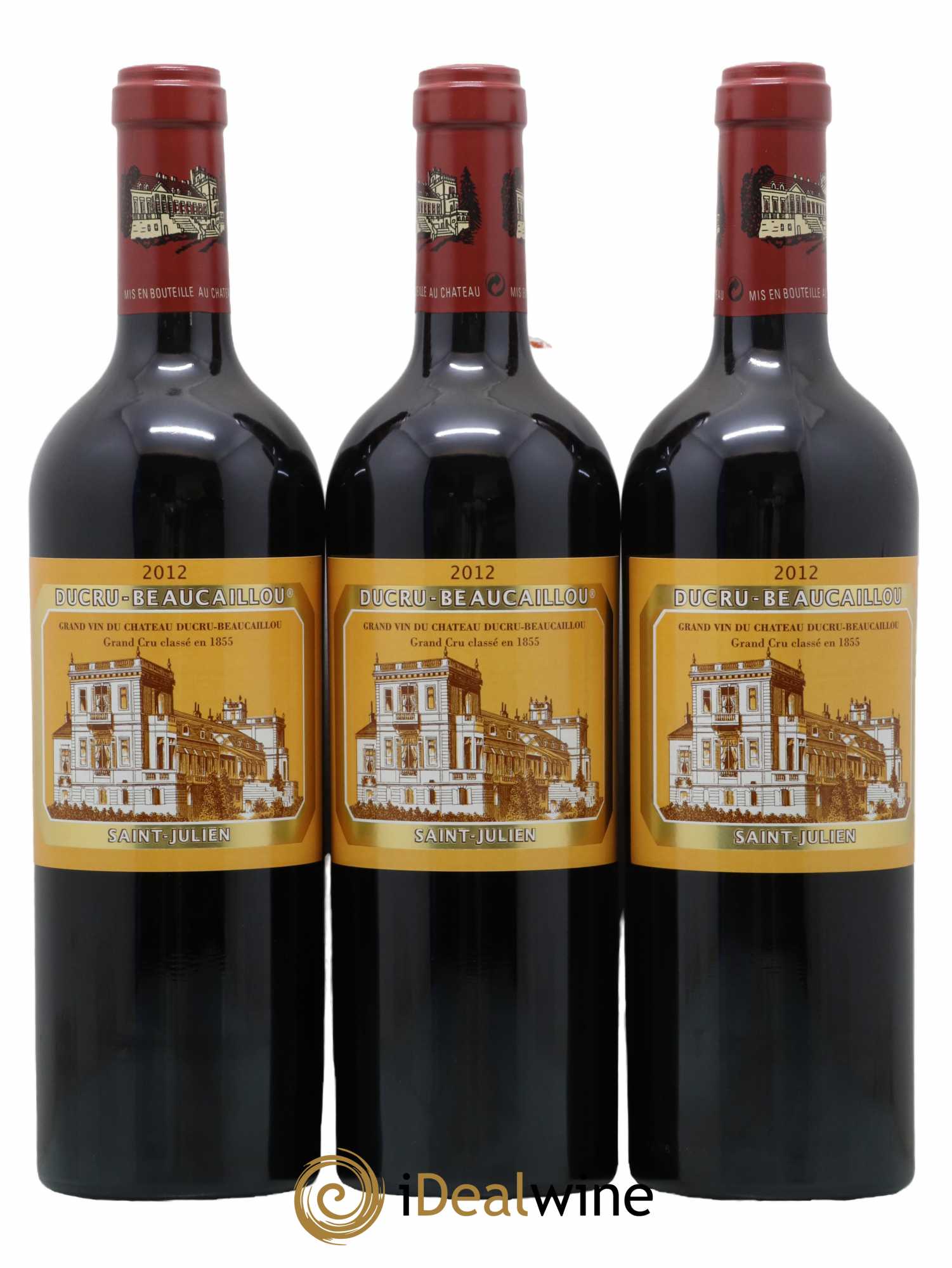 Château Ducru Beaucaillou 2ème Grand Cru Classé 2012 - Lot de 3 bouteilles - 0