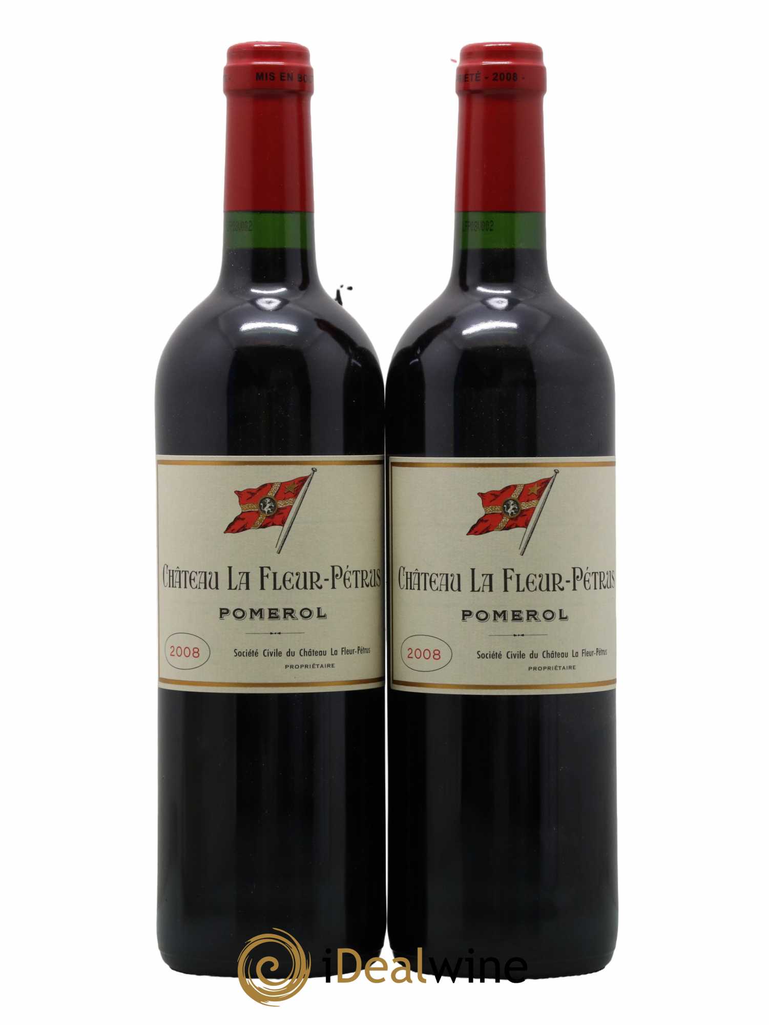 Château la Fleur Petrus 2008 - Lot de 2 bouteilles - 0