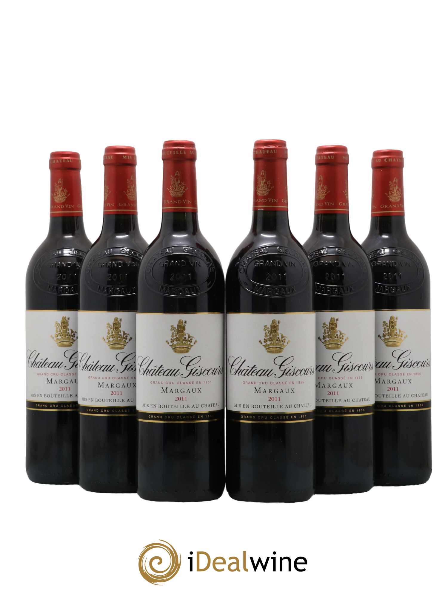 Château Giscours 3ème Grand Cru Classé 2011 - Lot de 6 bouteilles - 0