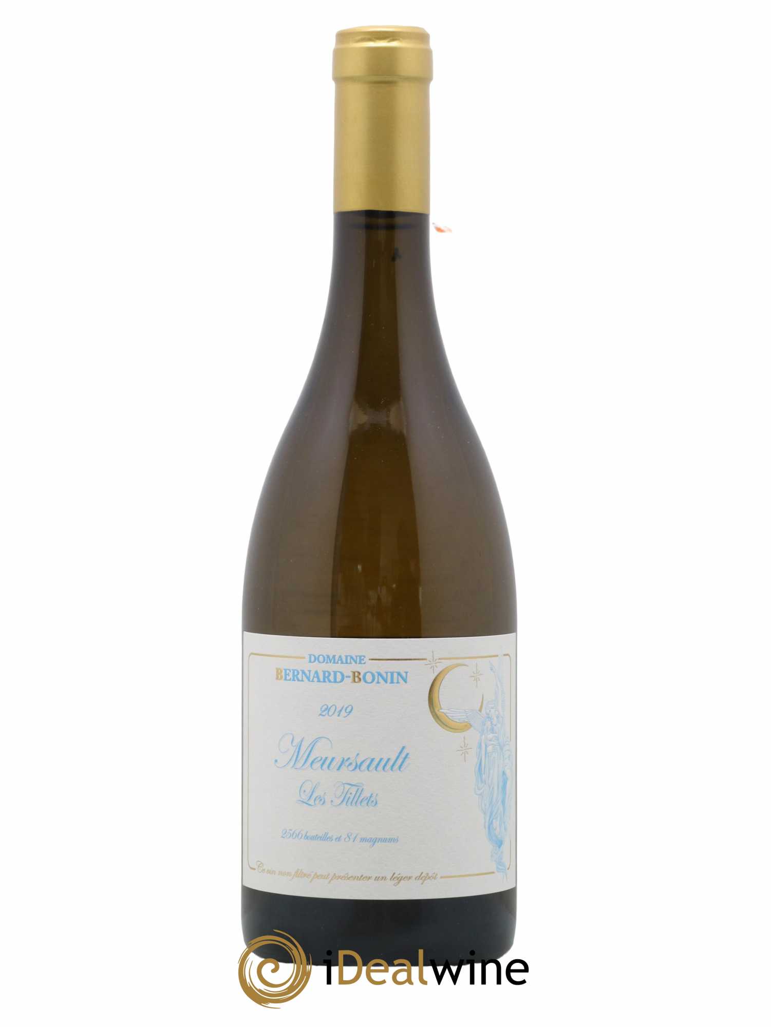 Meursault Les Tillets Bernard Bonin 2019 - Lot de 1 bouteille - 0