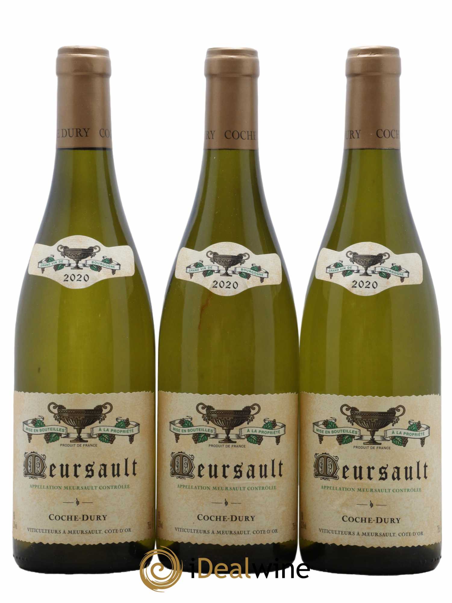 Meursault Coche Dury (Domaine) 2020 - Lot de 3 bouteilles - 0