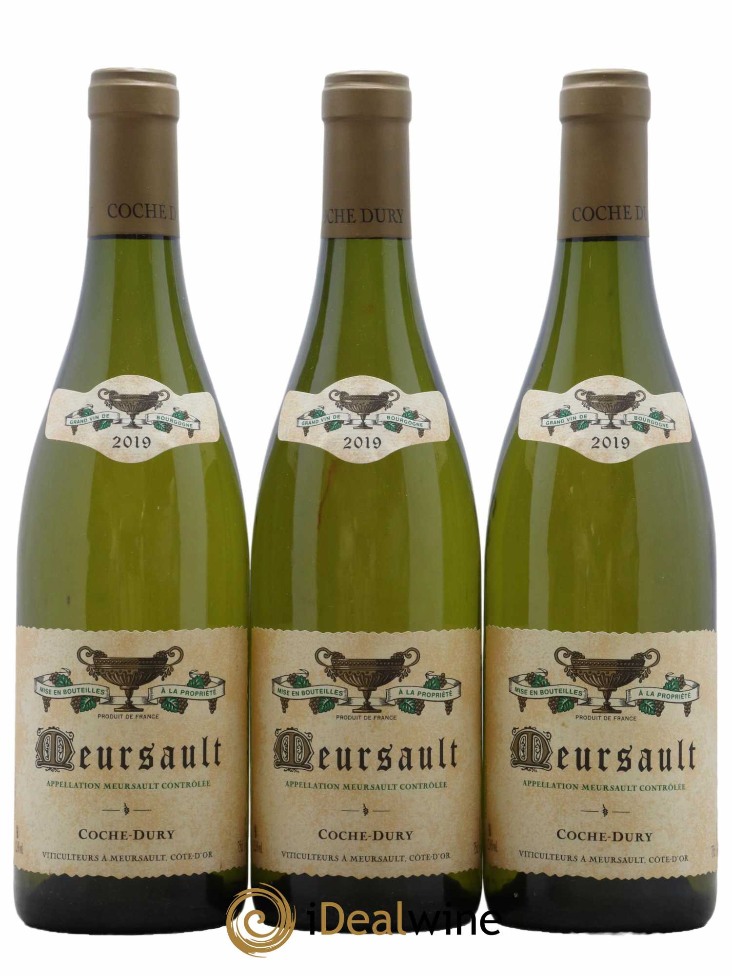 Meursault Coche Dury (Domaine) 2019 - Lot de 3 bouteilles - 0