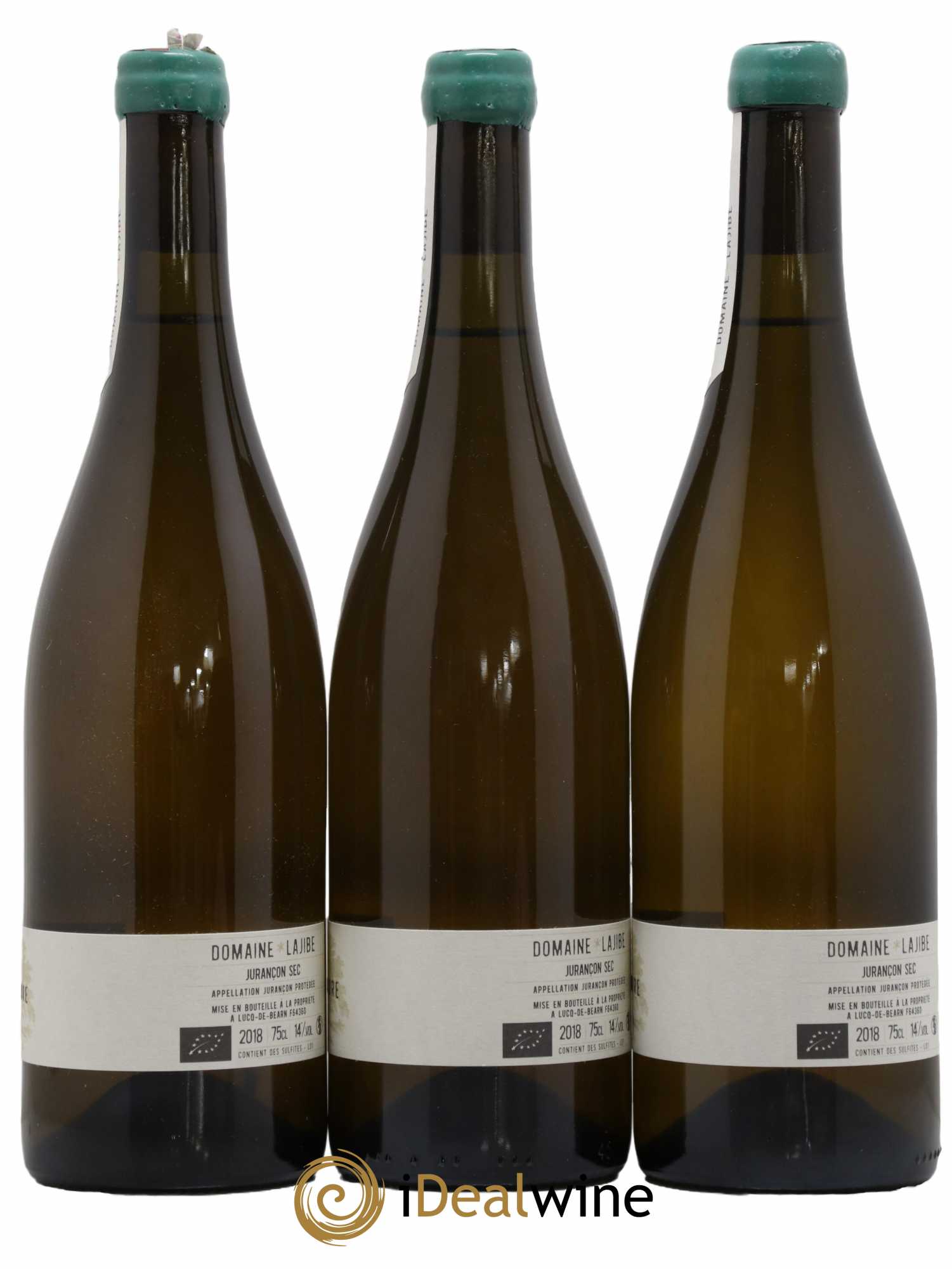 Jurançon sec Carmeret Domaine Lajibe - Jean-Baptiste Semmartin 2018 - Lot de 3 bouteilles - 1