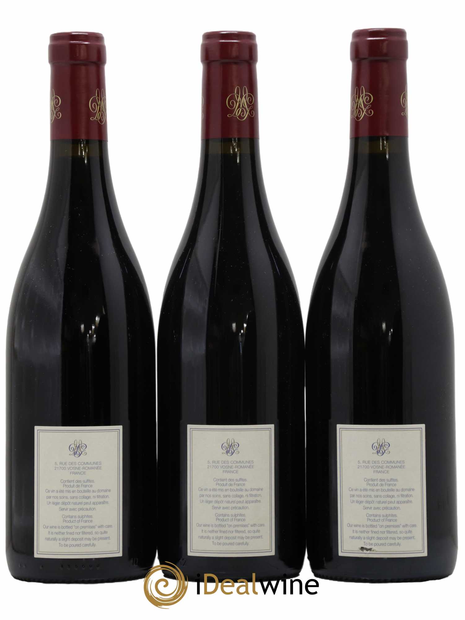 Nuits-Saint-Georges 1er Cru Les Chaignots Mugneret-Gibourg (Domaine) 2015 - Lot de 3 bouteilles - 1