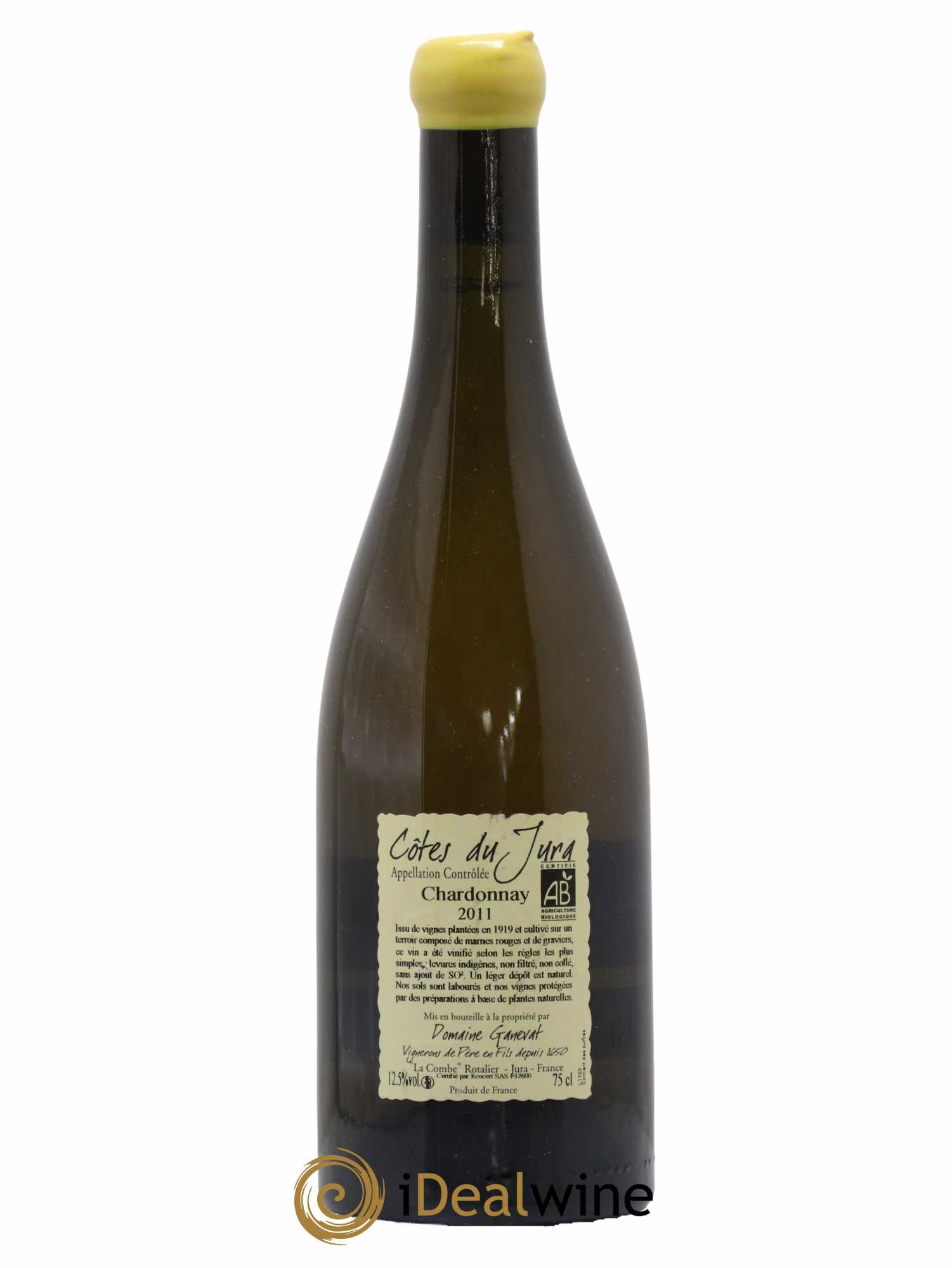 Côtes du Jura Les Grands Teppes Vieilles Vignes Jean-François Ganevat (Domaine) 2011 - Lot de 1 bouteille - 1