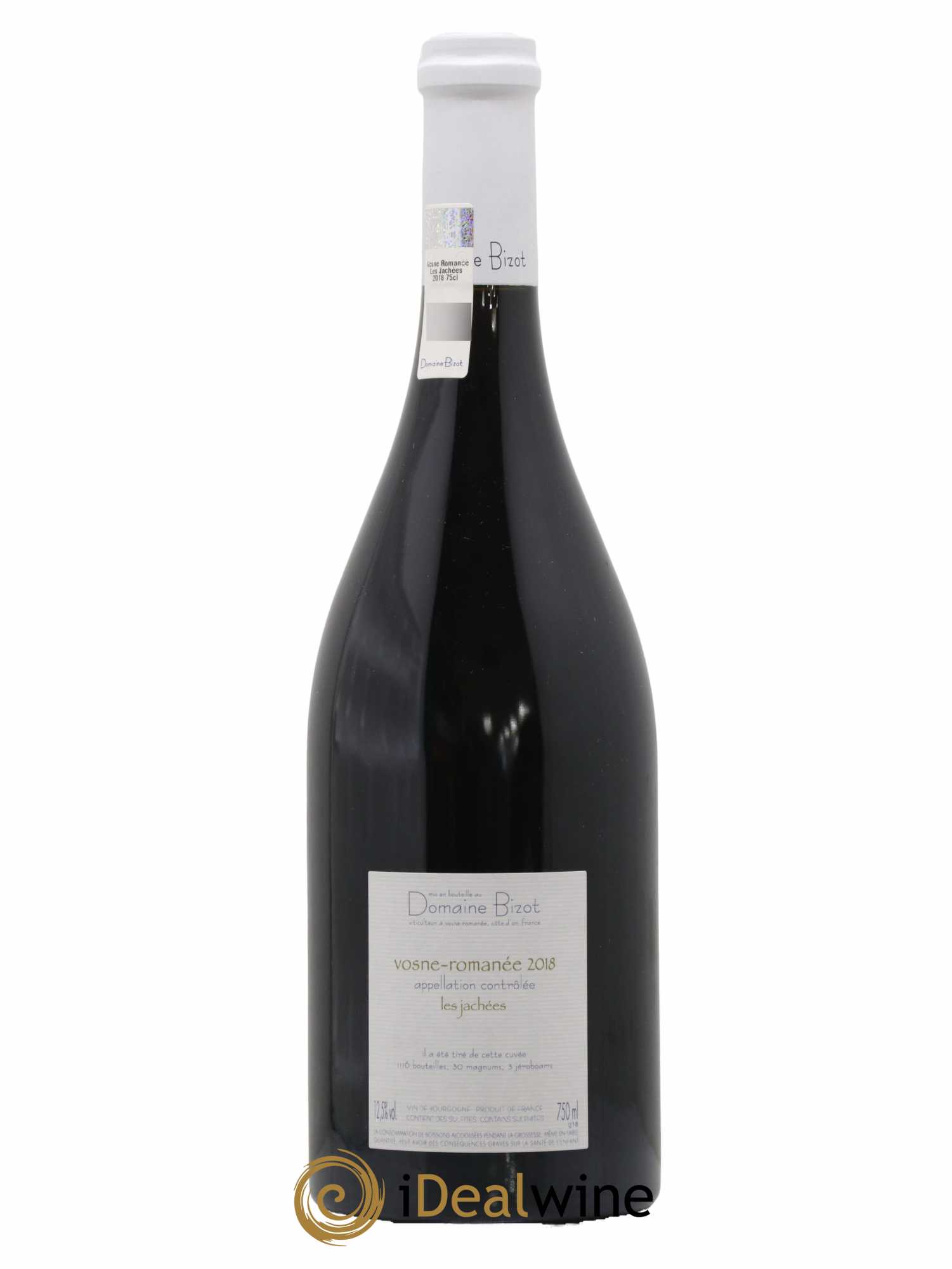 Vosne-Romanée Les Jachées Bizot (Domaine) 2018 - Lot de 1 bouteille - 1