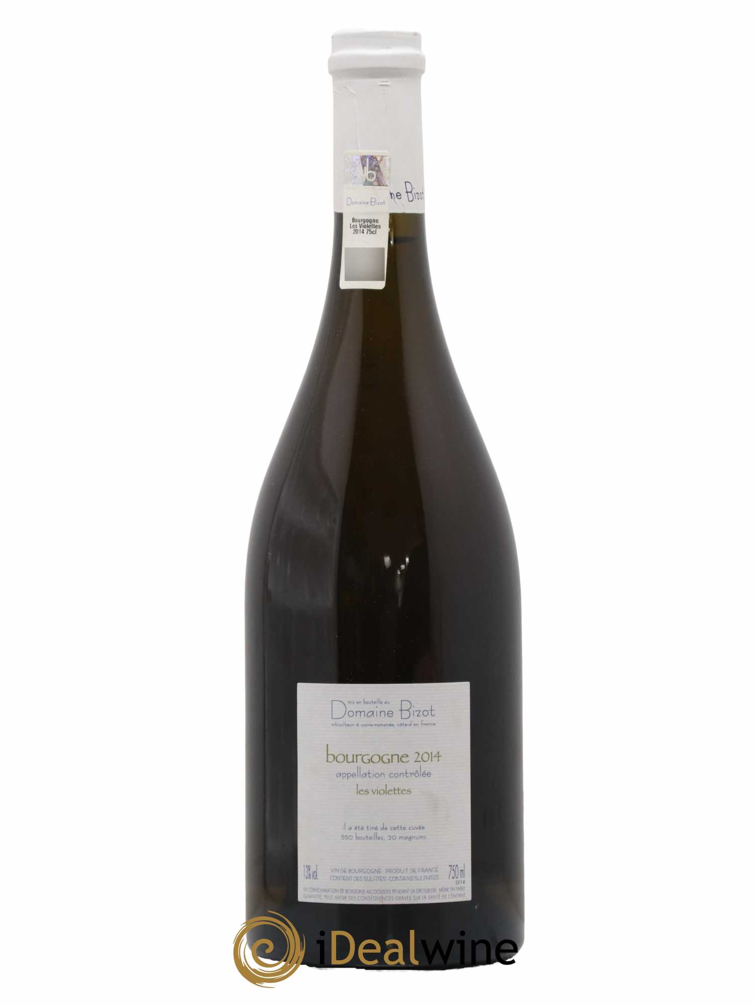 Bourgogne Les Violettes Bizot (Domaine) 2014 - Lot of 1 bottle - 1