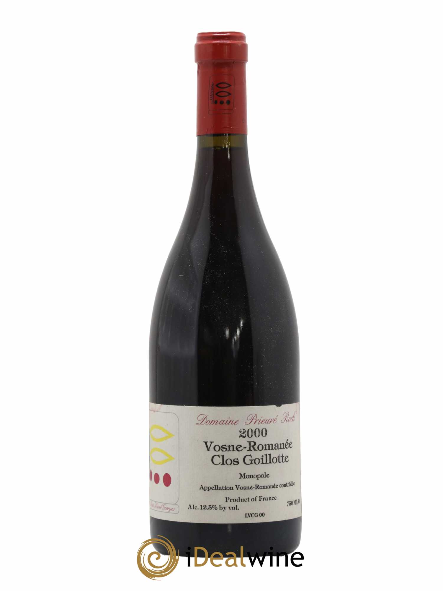 Vosne-Romanée Le Clos Goillotte Prieuré Roch 2000 - Posten von 1 Flasche - 0