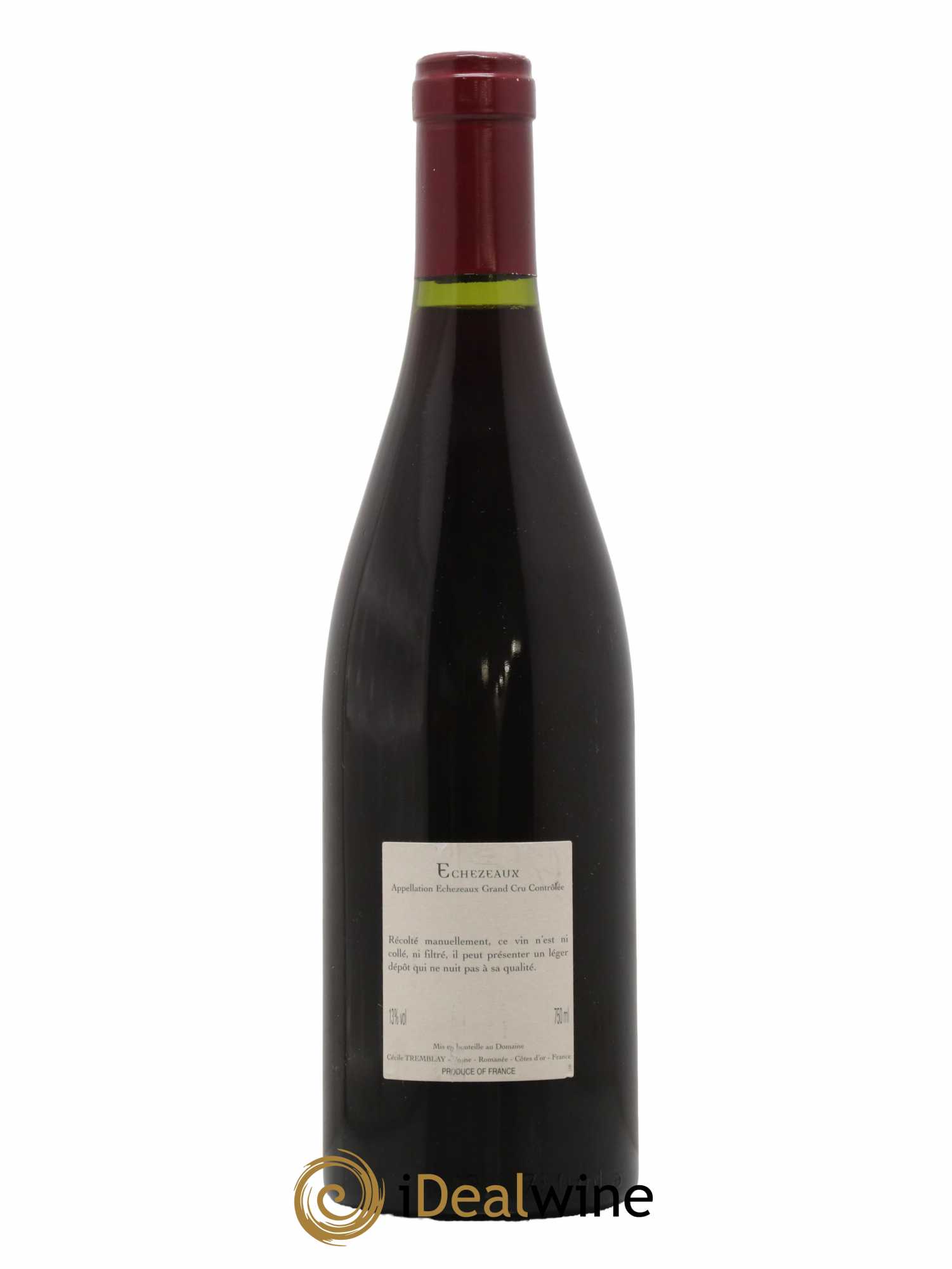 Echezeaux Grand Cru du dessus Cécile Tremblay 2003 - Lot of 1 bottle - 1