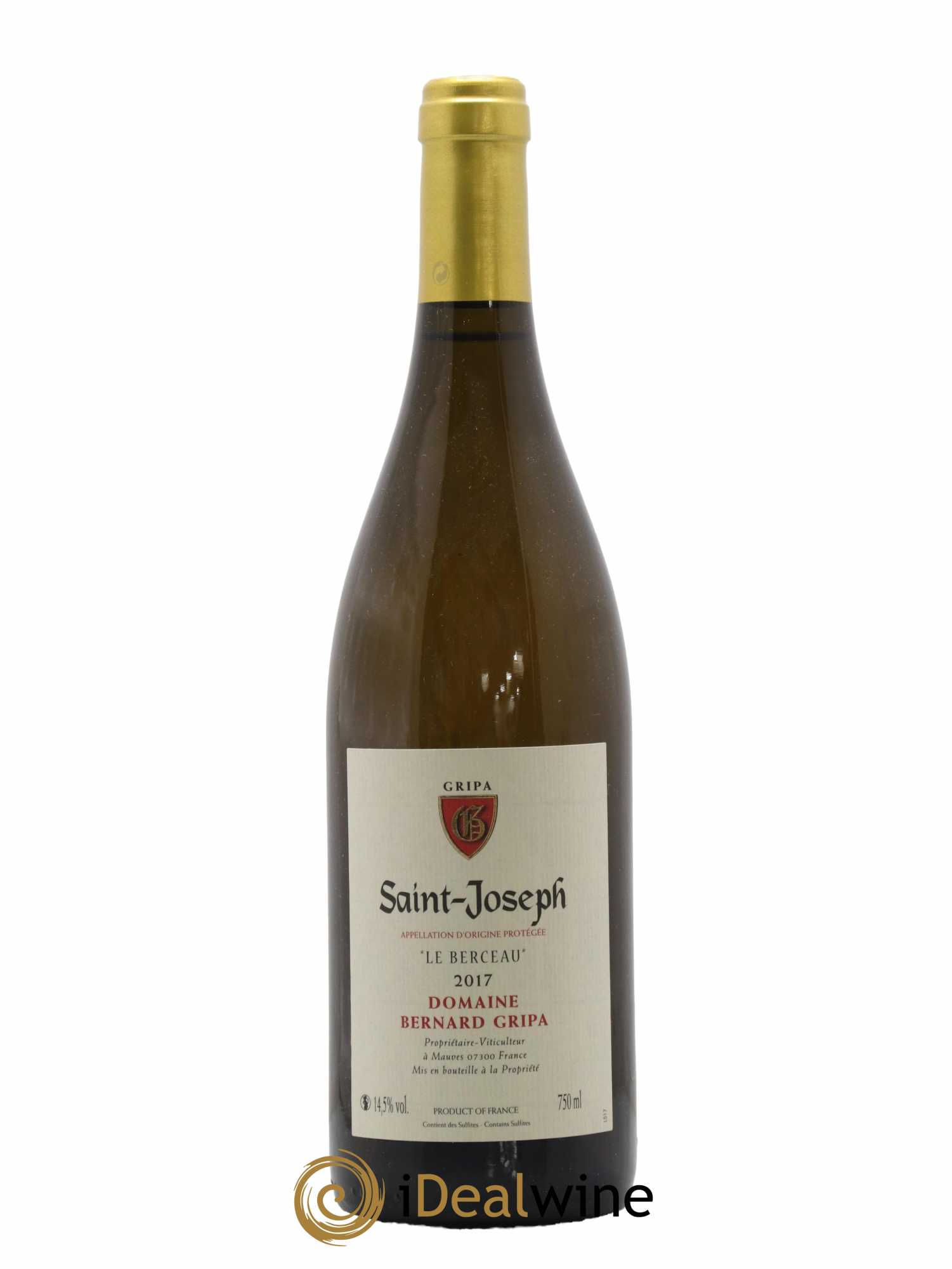 Saint-Joseph Le Berceau Bernard Gripa (Domaine) 2017 - Lot de 1 bouteille - 0