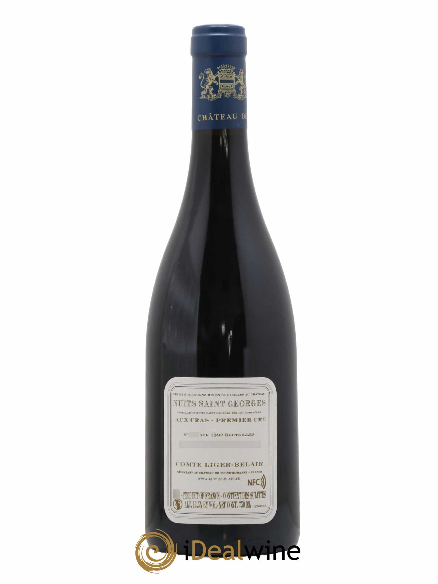 Nuits-Saint-Georges 1er Cru Aux Cras Comte Liger-Belair (Domaine du) 2016 - Lot de 1 bouteille - 1