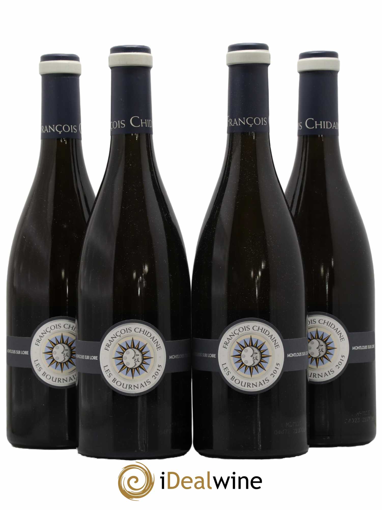 Montlouis-sur-Loire Les Bournais François Chidaine 2015 - Lot de 4 bouteilles - 0