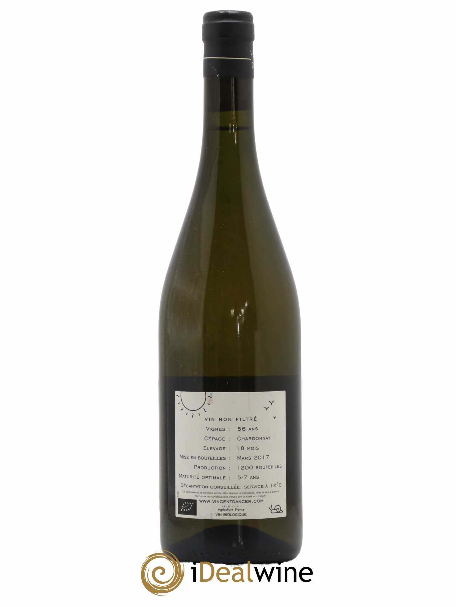 Meursault Les Grands Charrons Vincent Dancer 2015 - Lot de 1 bouteille - 1