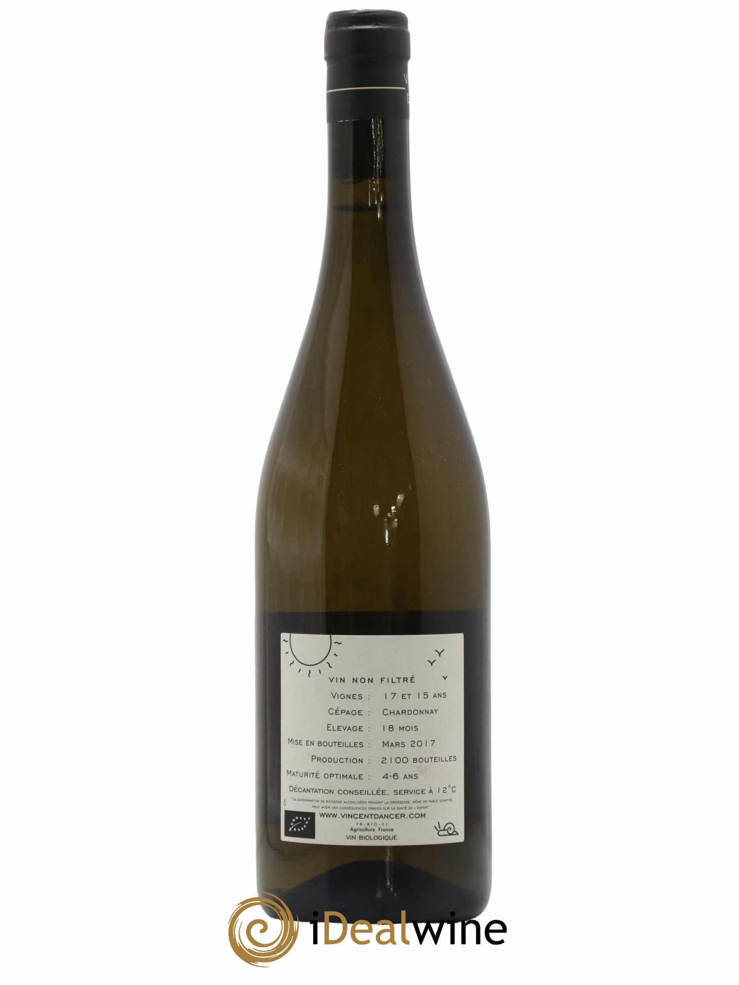 Chassagne-Montrachet Vincent Dancer 2015 - Lot de 1 bouteille - 1