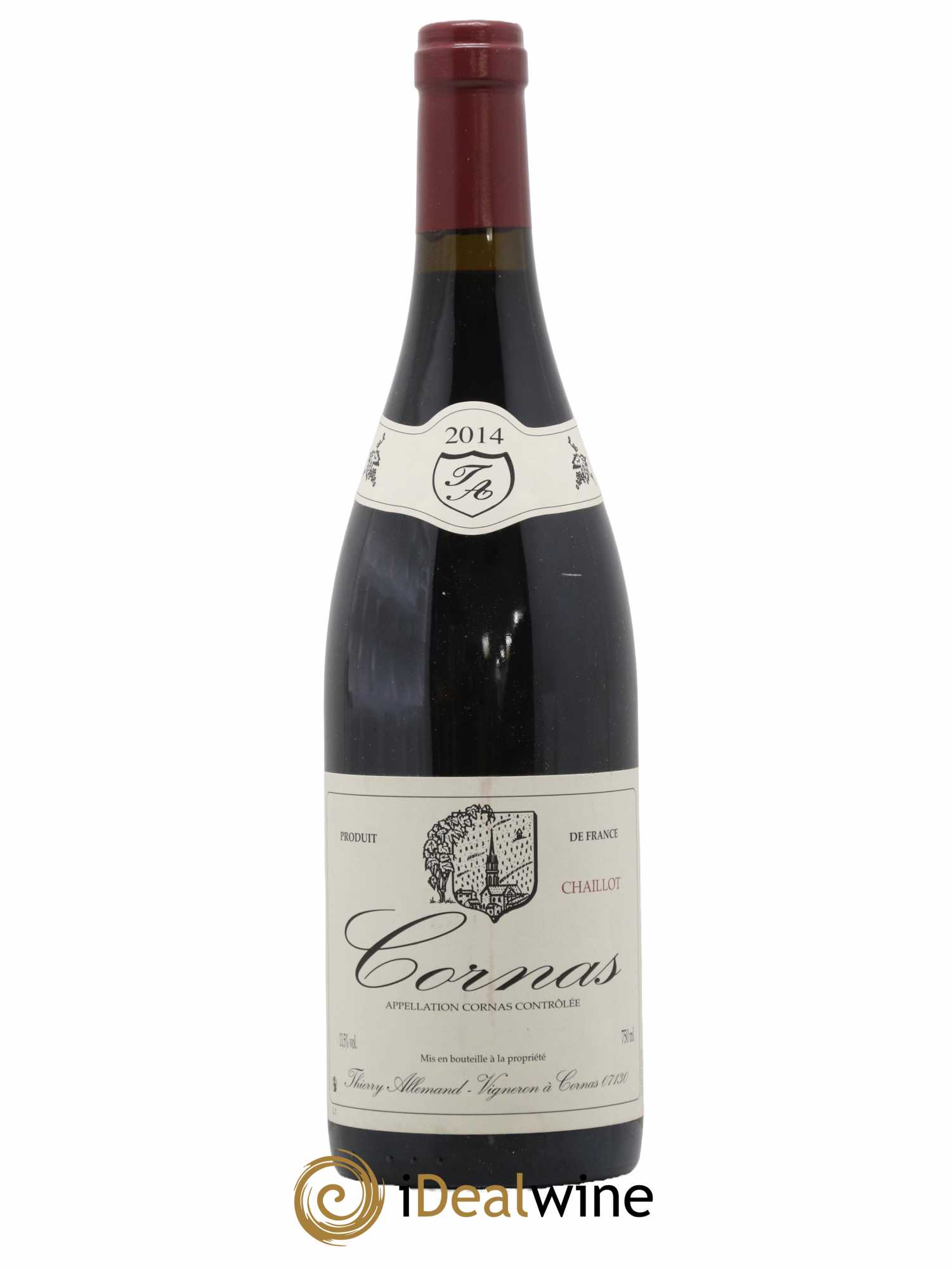 Cornas Chaillot Thierry Allemand 2014 - Lot de 1 bouteille - 0