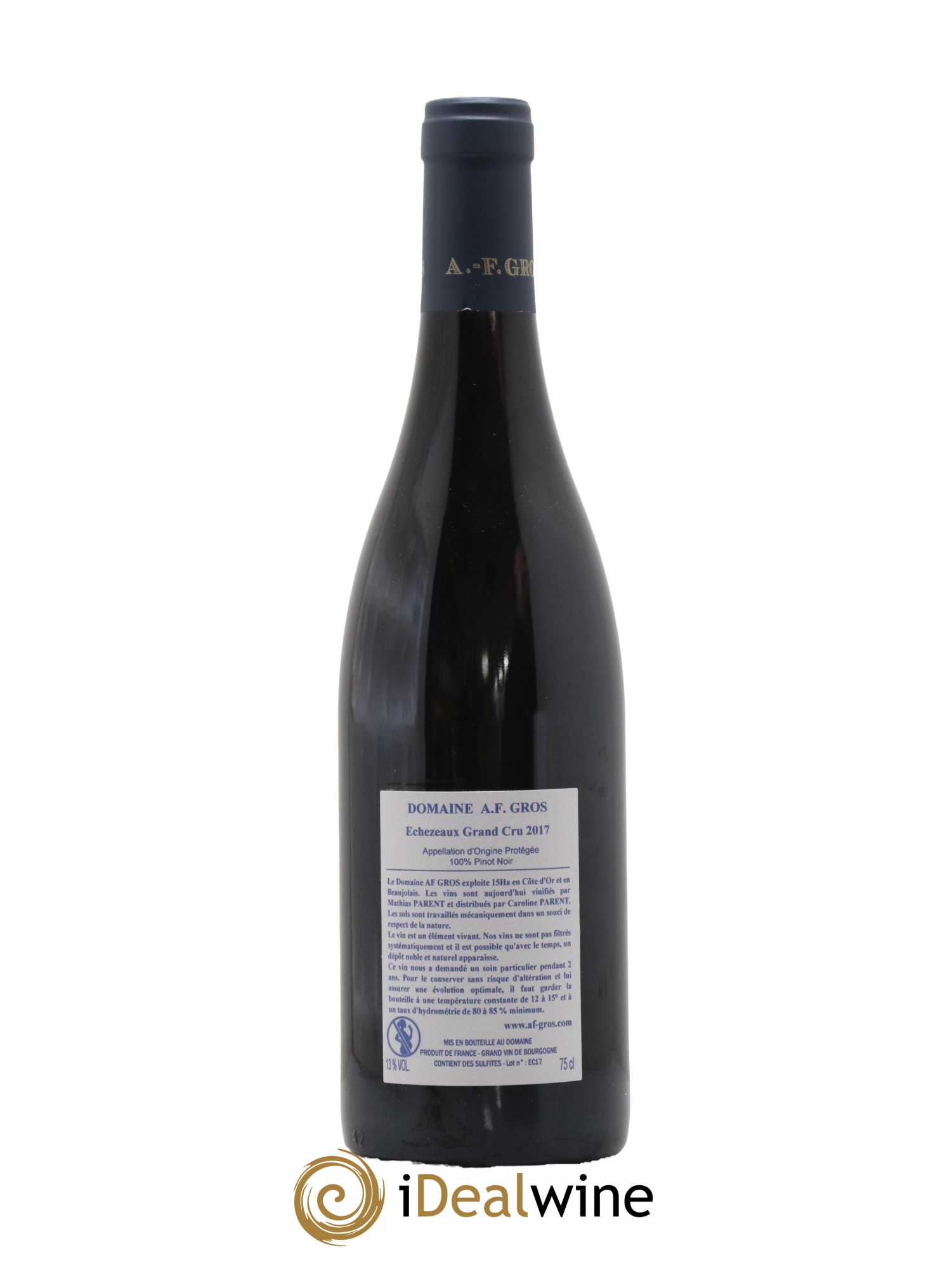 Echezeaux Grand Cru A.-F. Gros 2017 - Lot de 1 bouteille - 1
