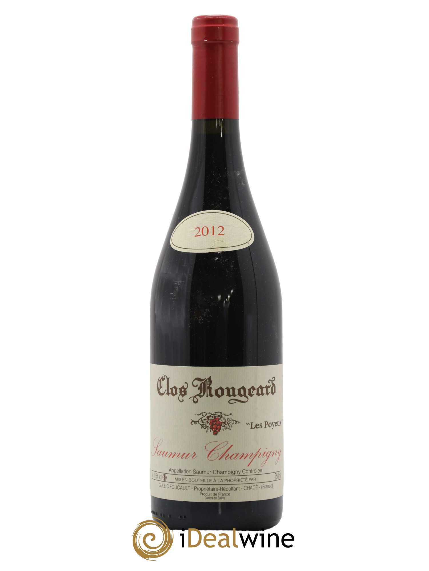 Saumur-Champigny Les Poyeux Clos Rougeard 2012 - Lot of 1 bottle - 0