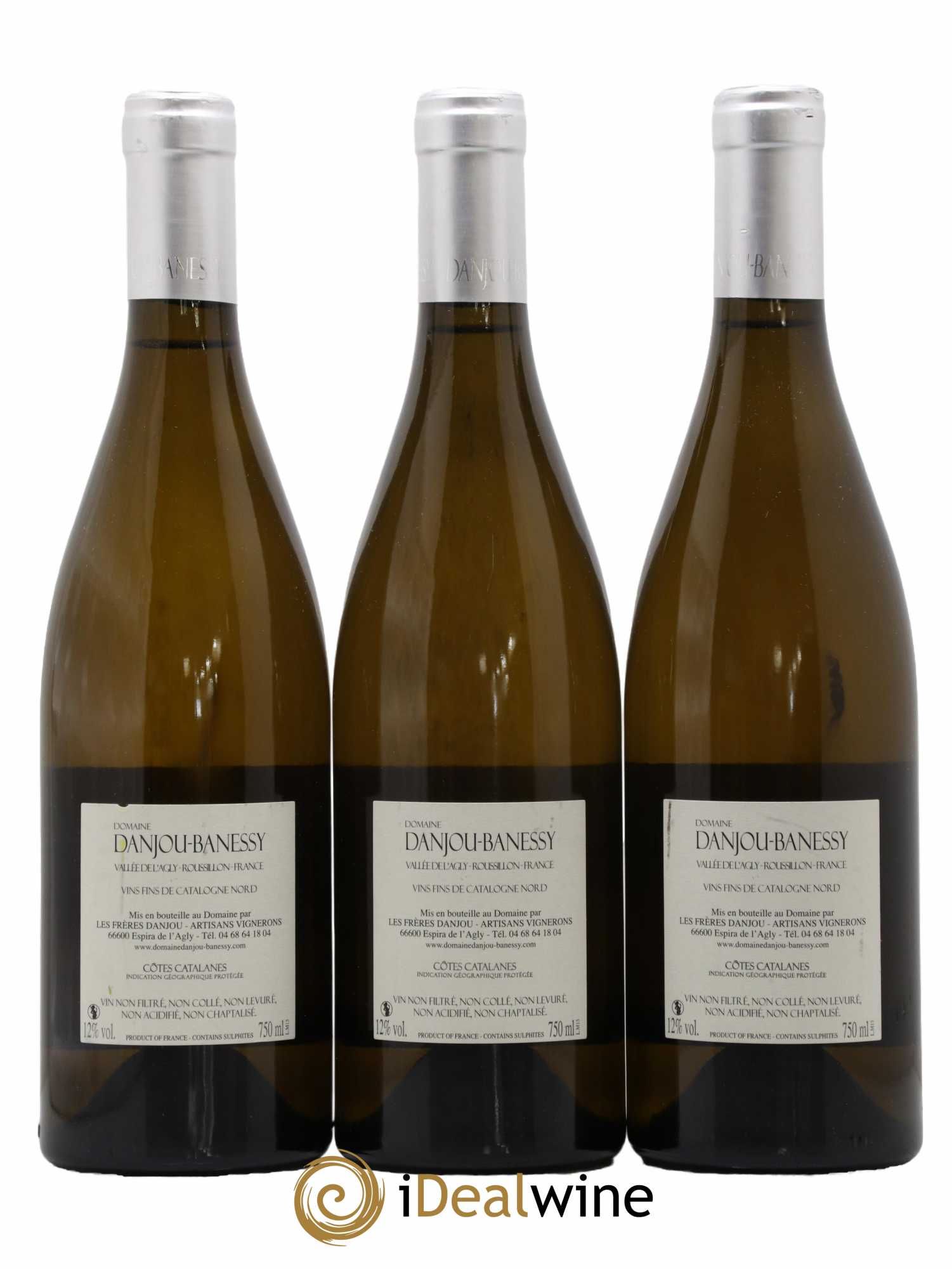 Côtes Catalanes La Truffière Danjou Banessy (Domaine) 2015 - Lot de 3 bouteilles - 1