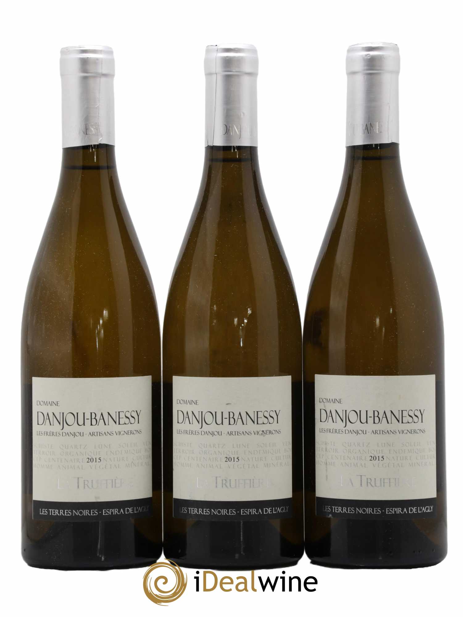 Côtes Catalanes La Truffière Danjou Banessy (Domaine) 2015 - Lot de 3 bouteilles - 0