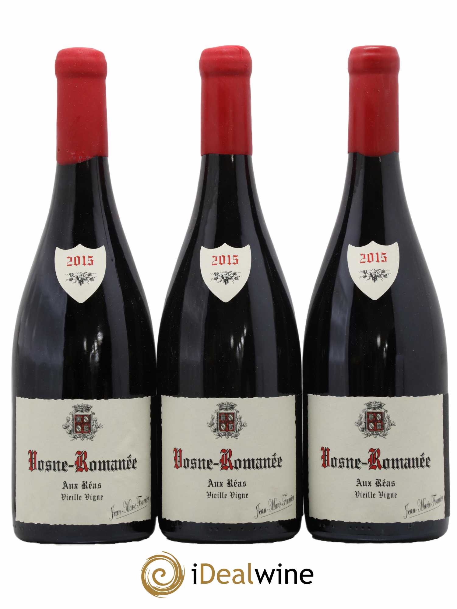 Vosne-Romanée Aux Réas Vieille Vigne Fourrier (Domaine) 2015 - Lot de 3 bouteilles - 0