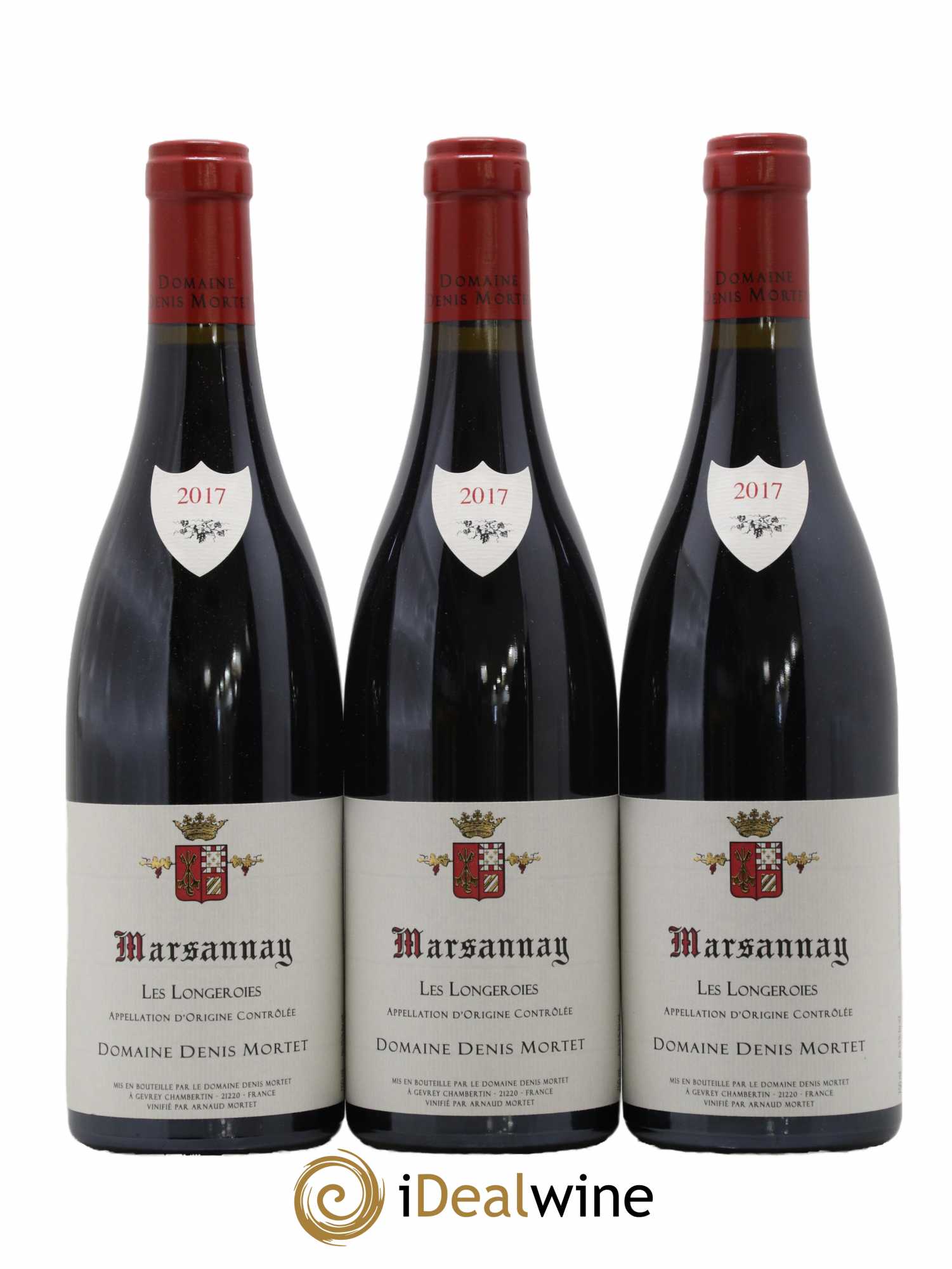 Marsannay Les Longeroies Denis Mortet (Domaine) 2017 - Lot de 12 bouteilles - 1