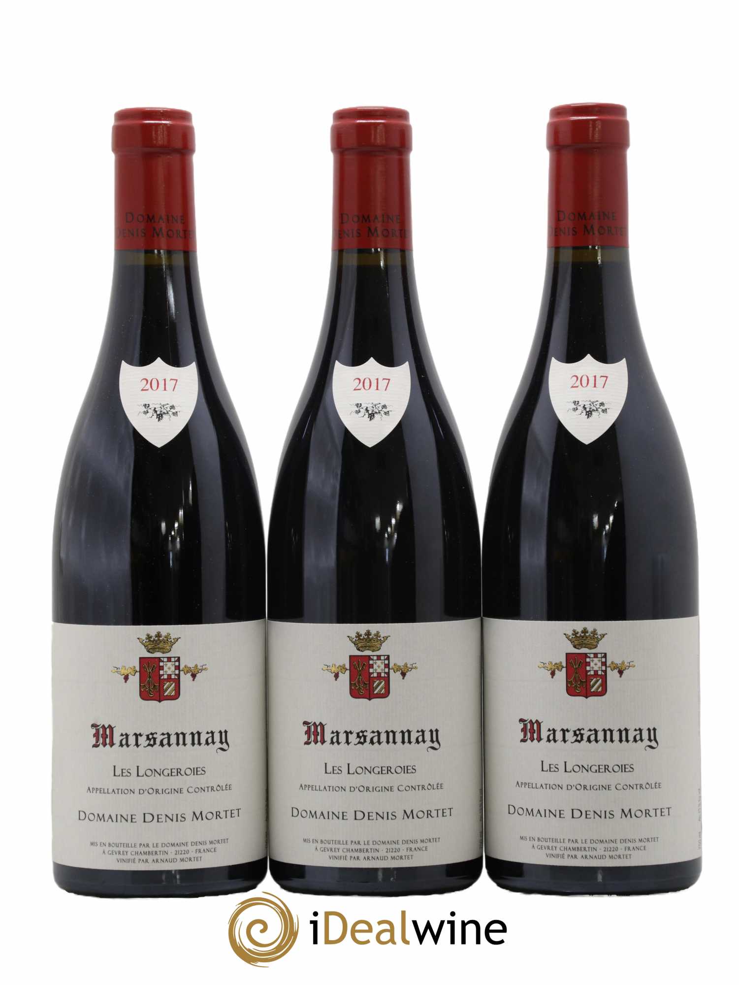 Marsannay Les Longeroies Denis Mortet (Domaine) 2017 - Lot de 12 bouteilles - 2