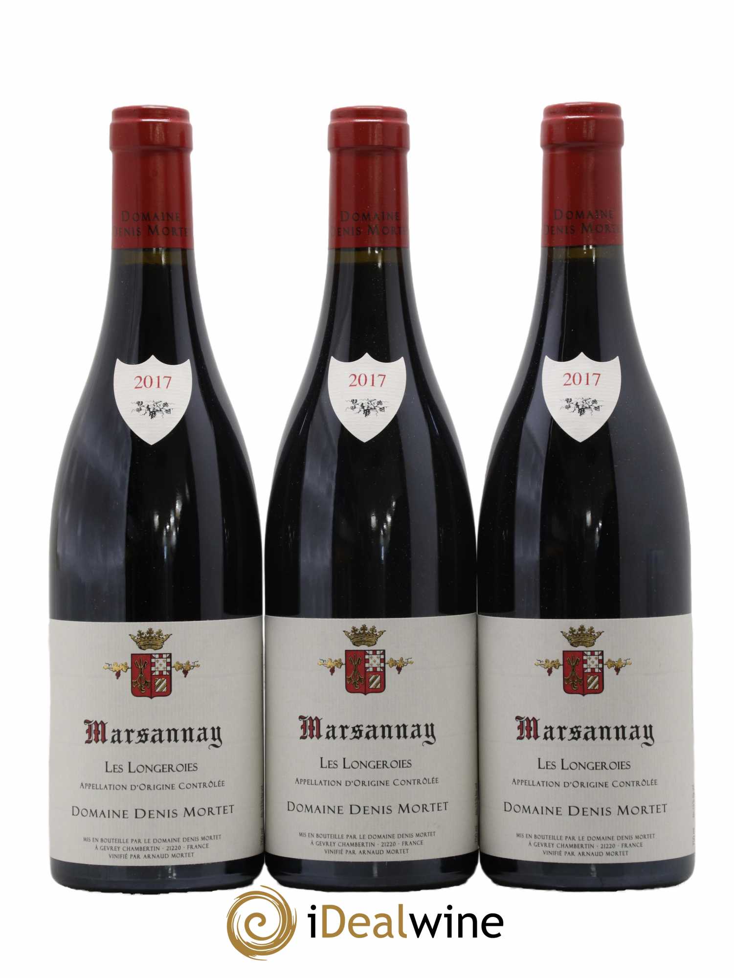 Marsannay Les Longeroies Denis Mortet (Domaine) 2017 - Lot de 12 bouteilles - 3