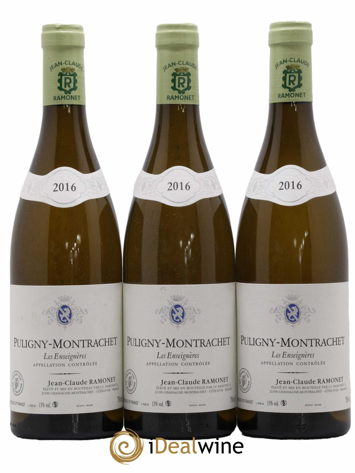 Puligny-Montrachet Les Enseignères Ramonet (Domaine) 2016 - Lot de 3 bouteilles - 0