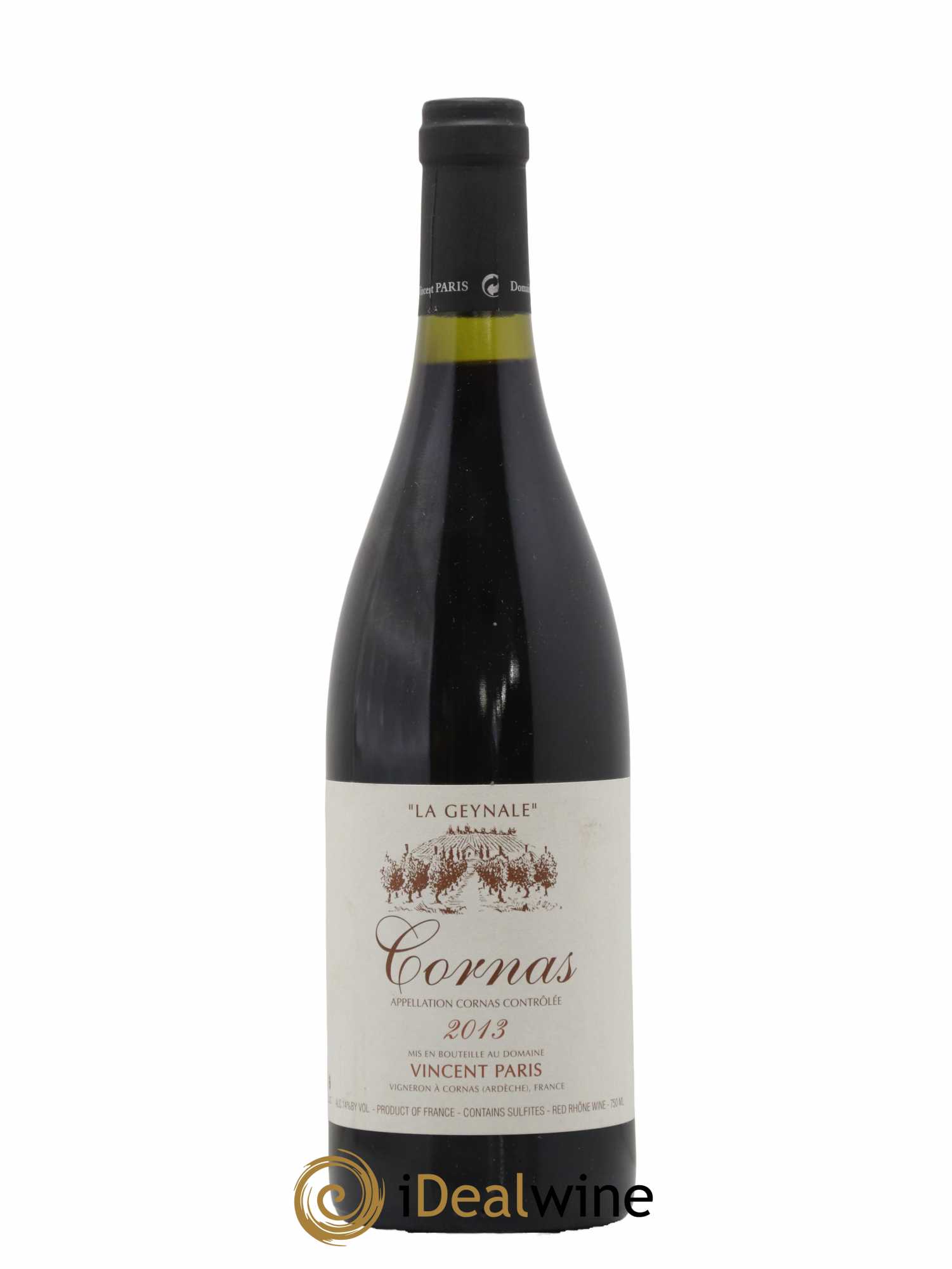 Cornas La Geynale Vincent Paris 2013 - Lot de 1 bouteille - 0
